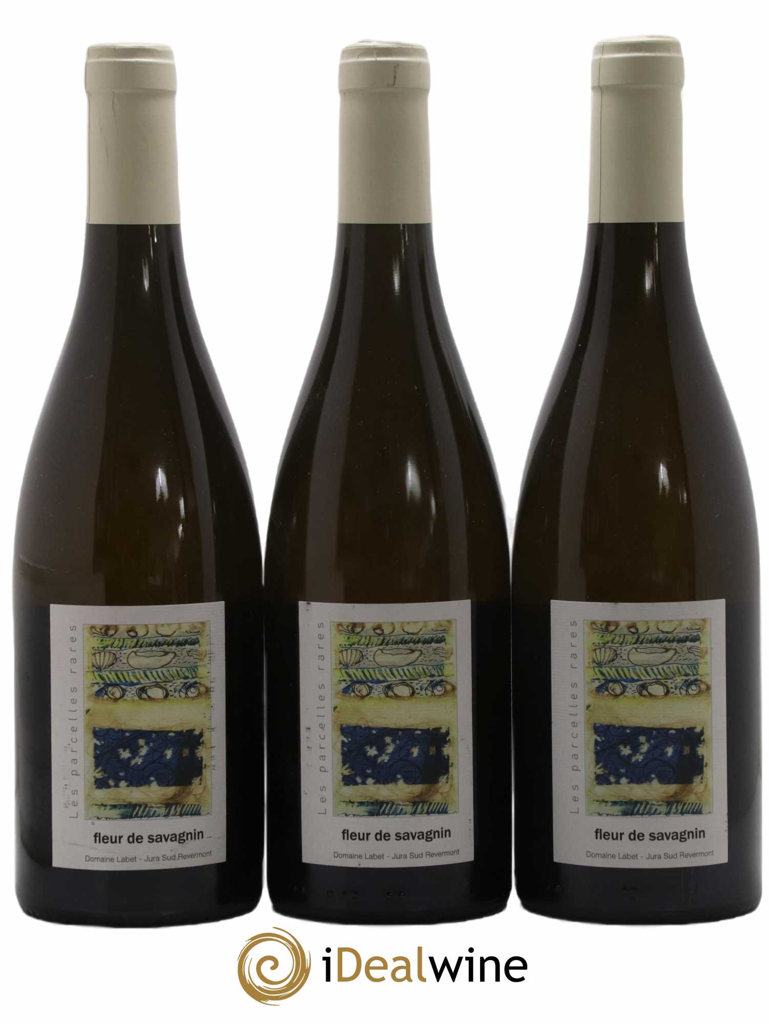 Côtes du Jura Fleur de Savagnin Romain - Julien - Charline Labet 2017 - Lot de 3 bouteilles - 0