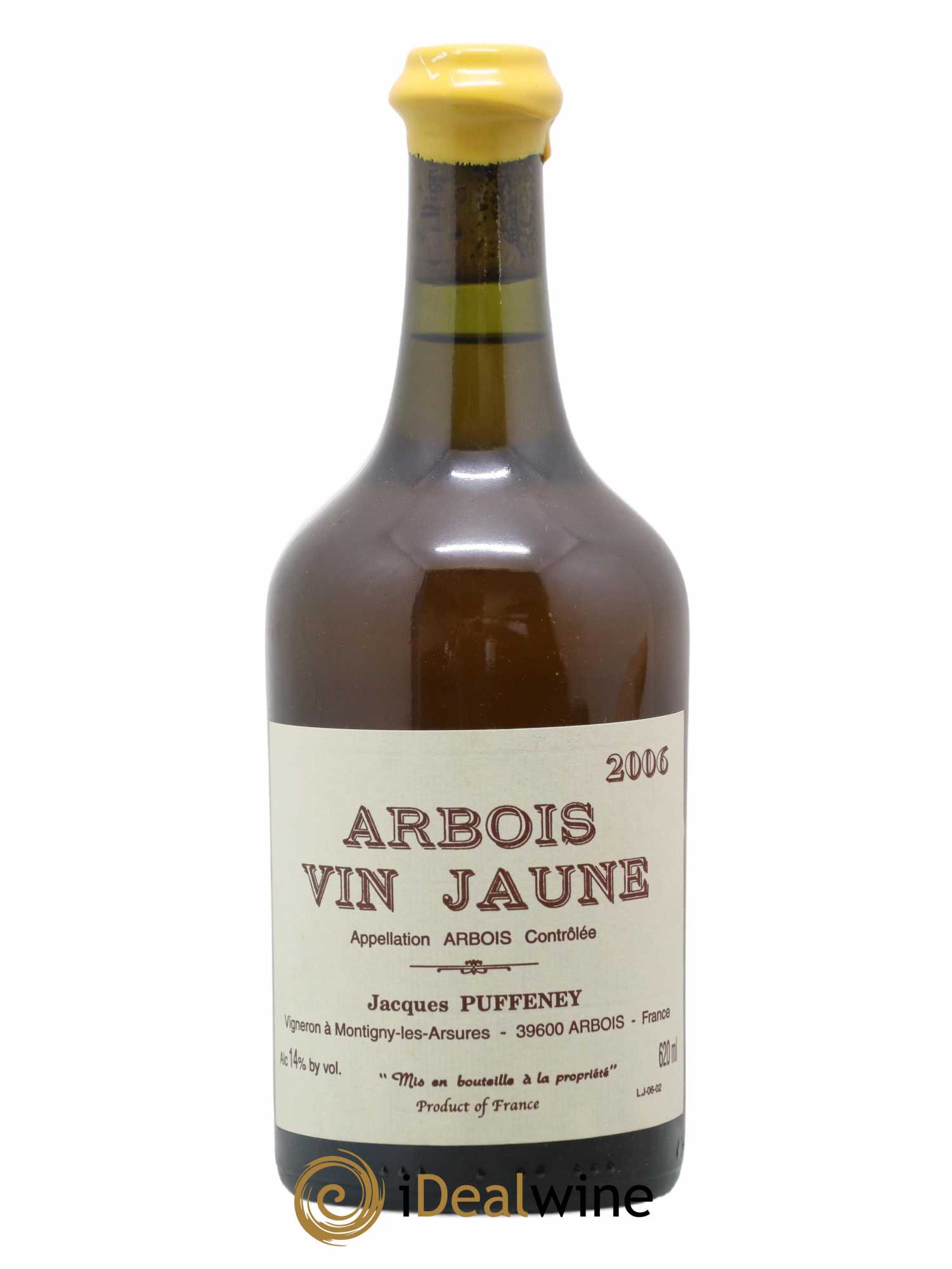 Arbois Vin Jaune Jacques Puffeney 2006 - Lot de 1 bouteille - 0