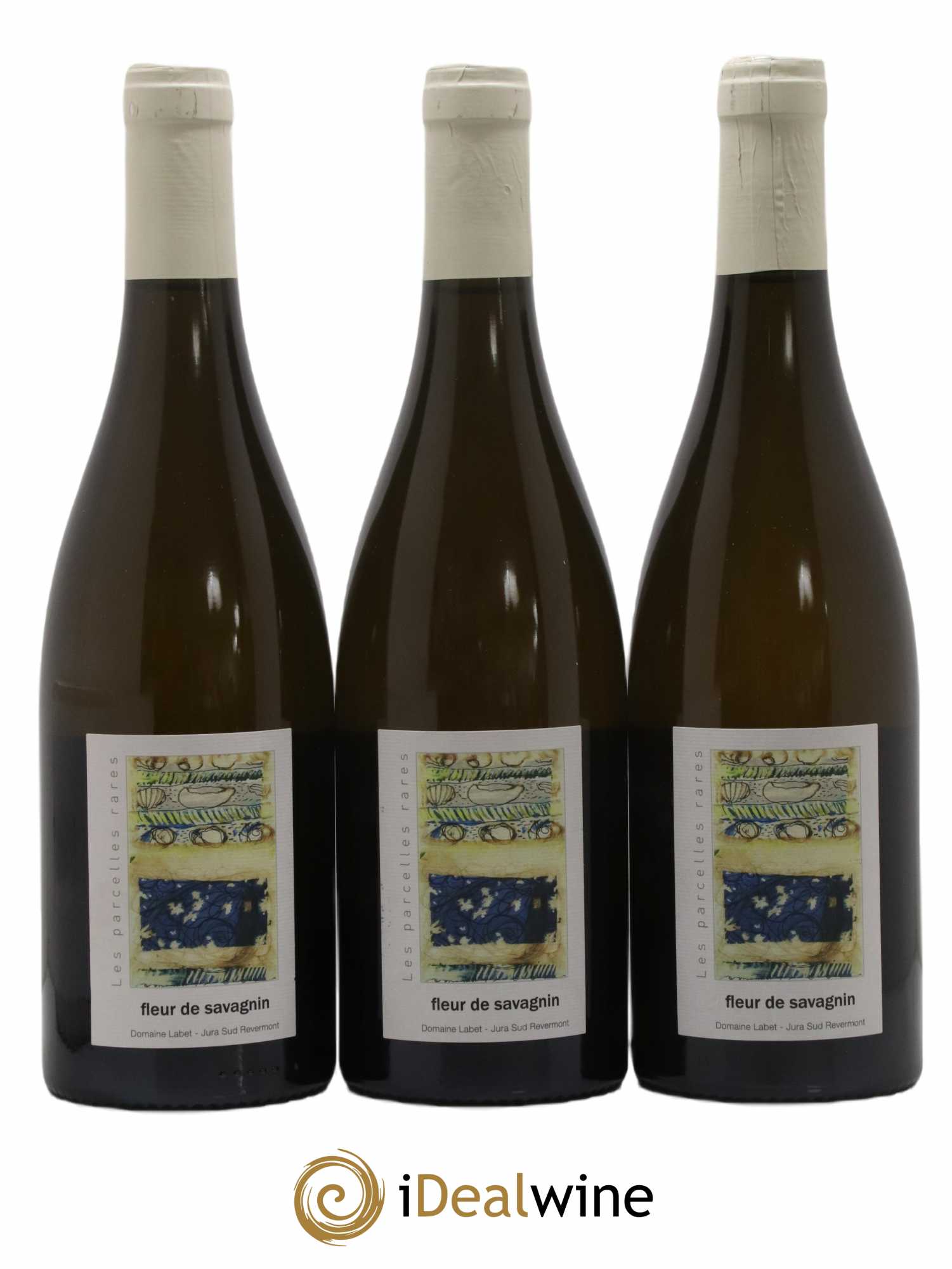 Côtes du Jura Fleur de Savagnin Romain - Julien - Charline Labet 2018 - Lot de 3 bouteilles - 0