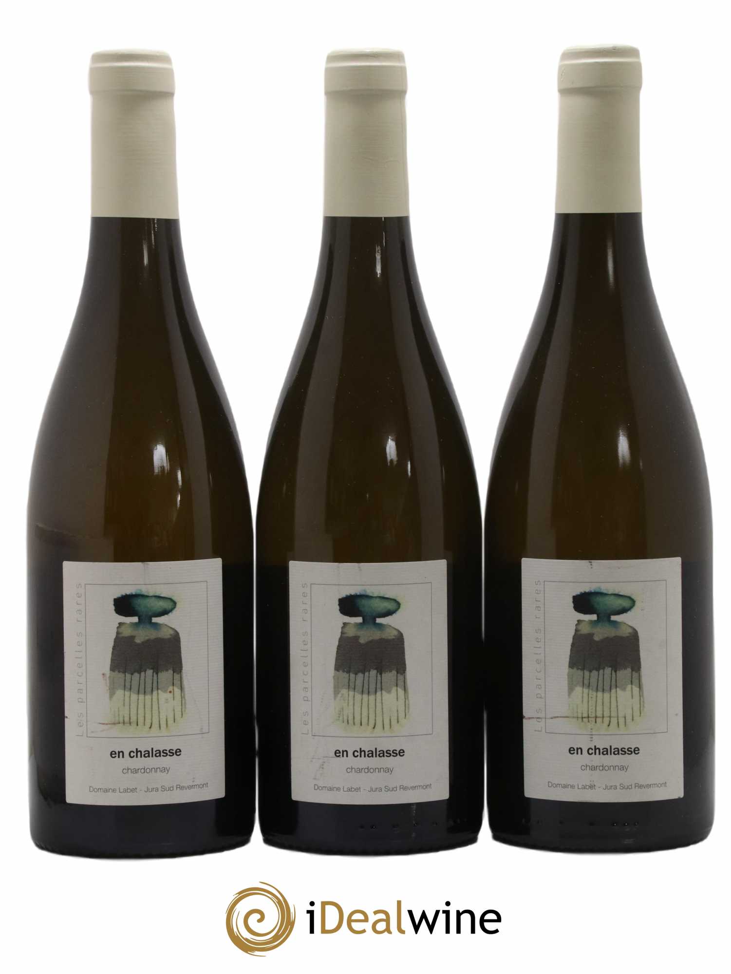 Côtes du Jura Chardonnay En Chalasse Romain - Julien - Charline Labet 2018 - Lot de 3 bouteilles - 0