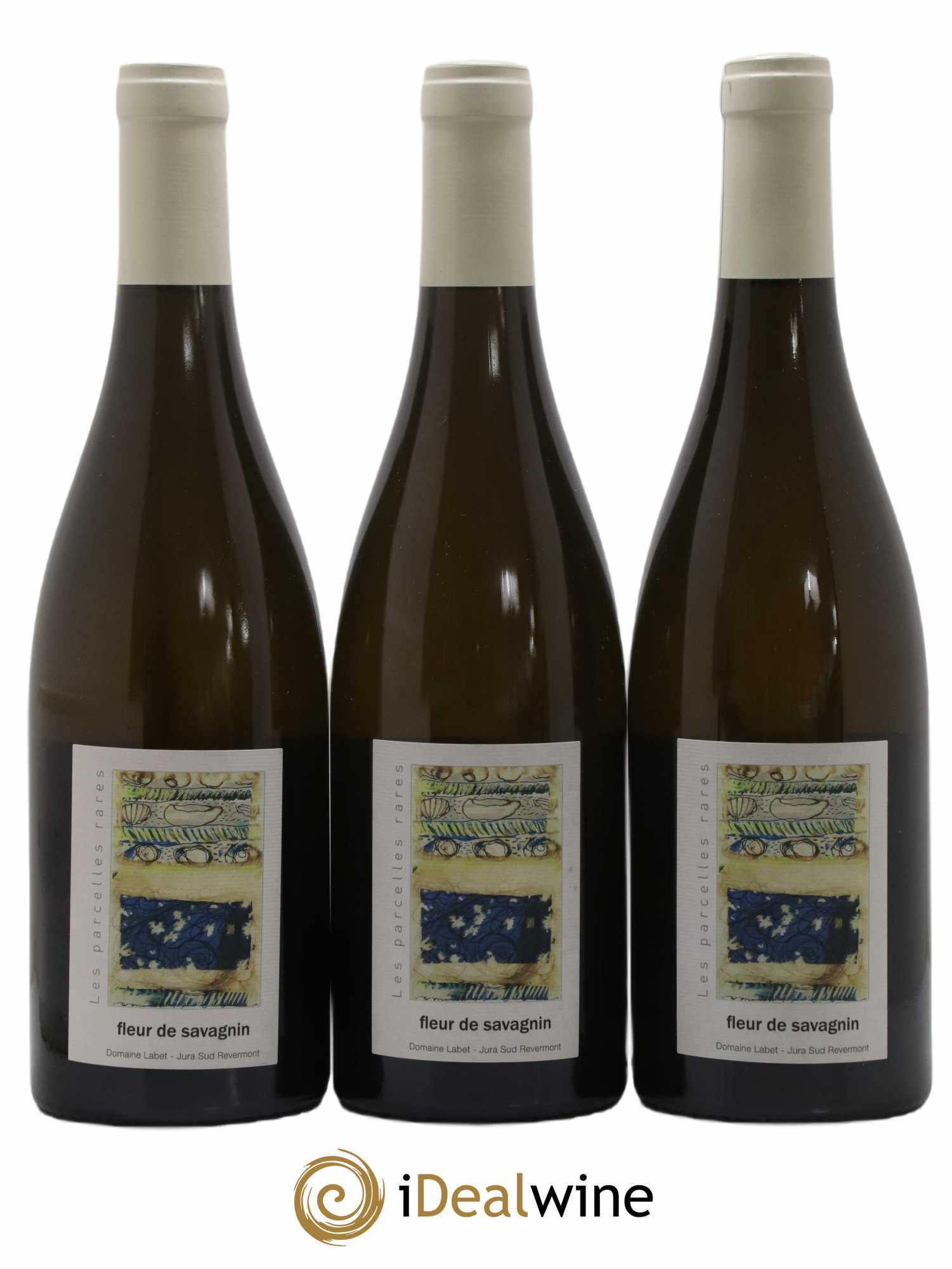 Côtes du Jura Fleur de Savagnin Romain - Julien - Charline Labet 2020 - Lot de 3 bouteilles - 0