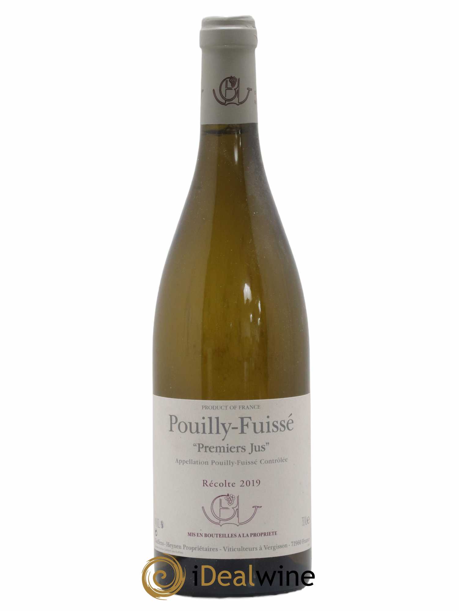 Pouilly-Fuissé Premier Jus Guffens-Heynen 2019 - Lot de 1 bouteille - 0