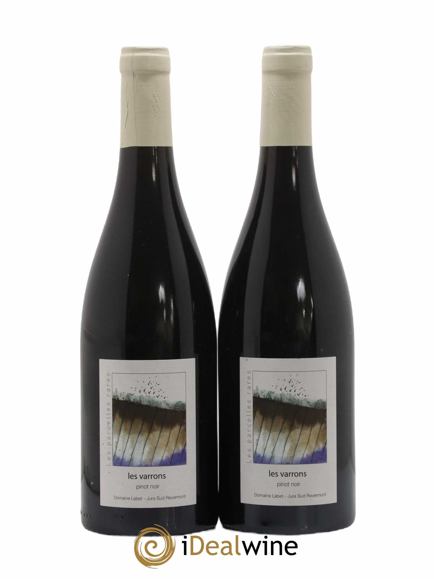 Côtes du Jura Pinot Noir Les Varrons Sélection Massale Romain - Julien - Charline Labet 2020 - Lot de 2 bouteilles - 0