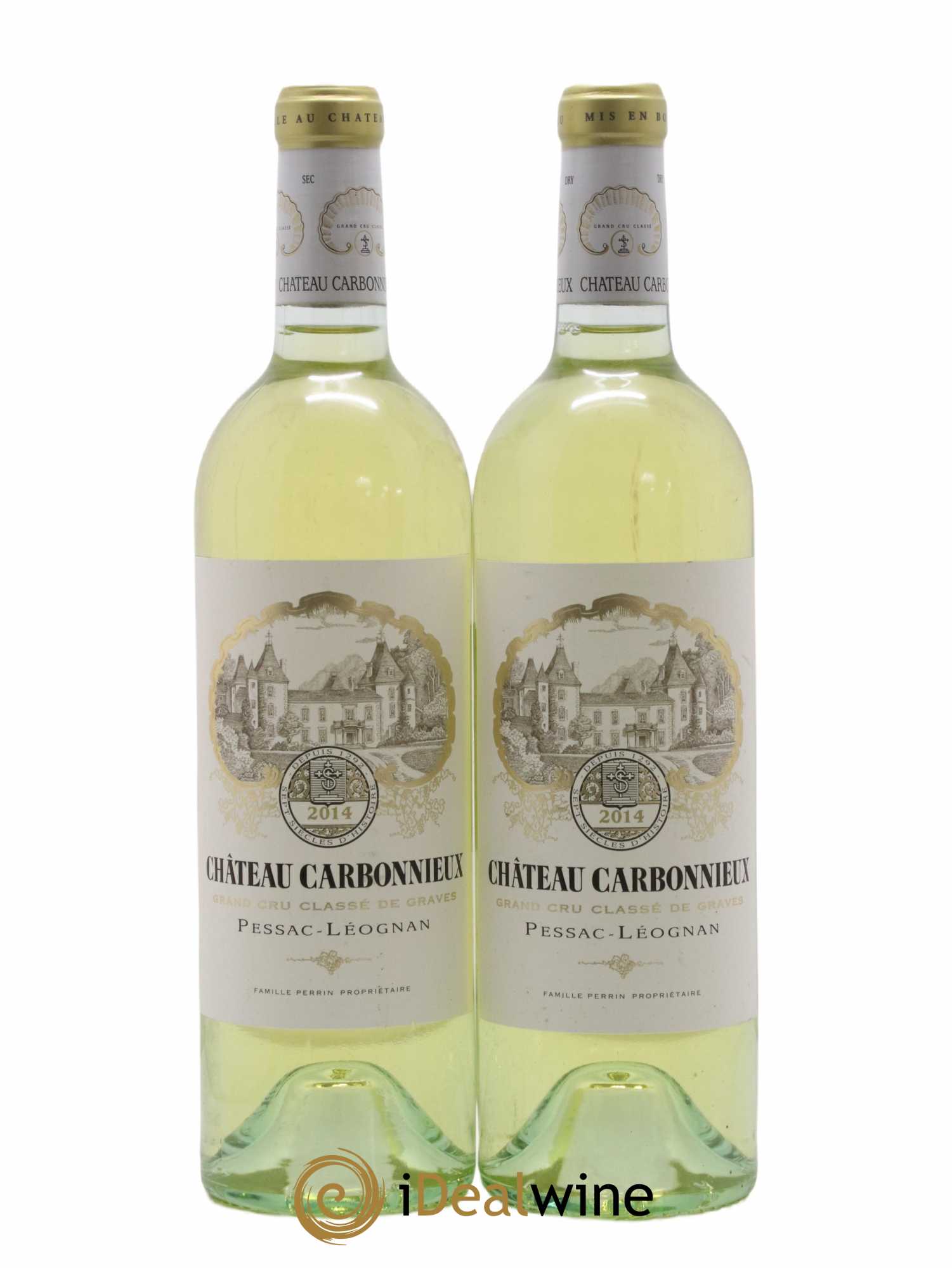 Château Carbonnieux Cru Classé de Graves 2014 - Lot de 2 bouteilles - 0