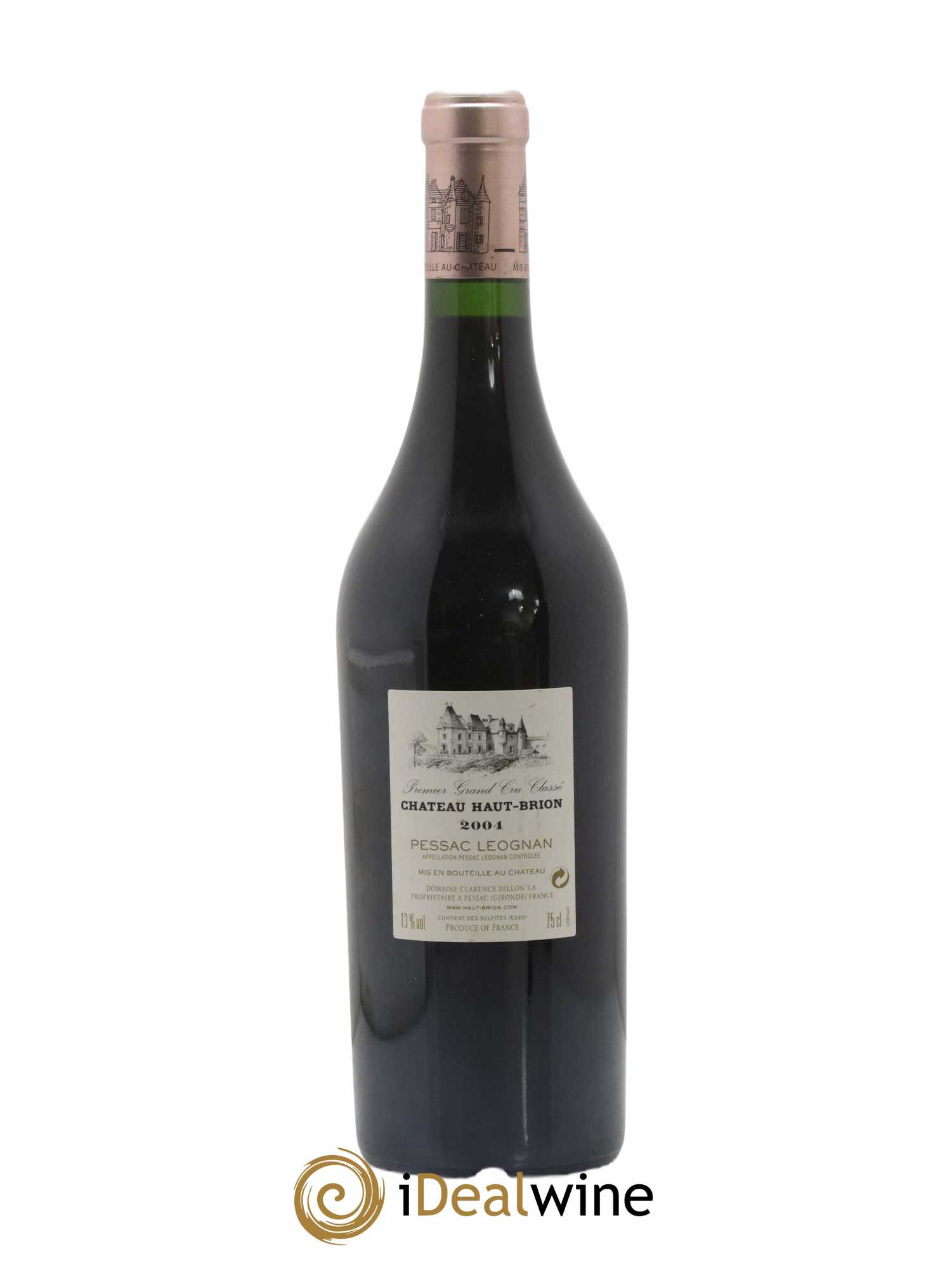 Château Haut Brion 1er Grand Cru Classé 2004 - Lot de 1 bouteille - 1