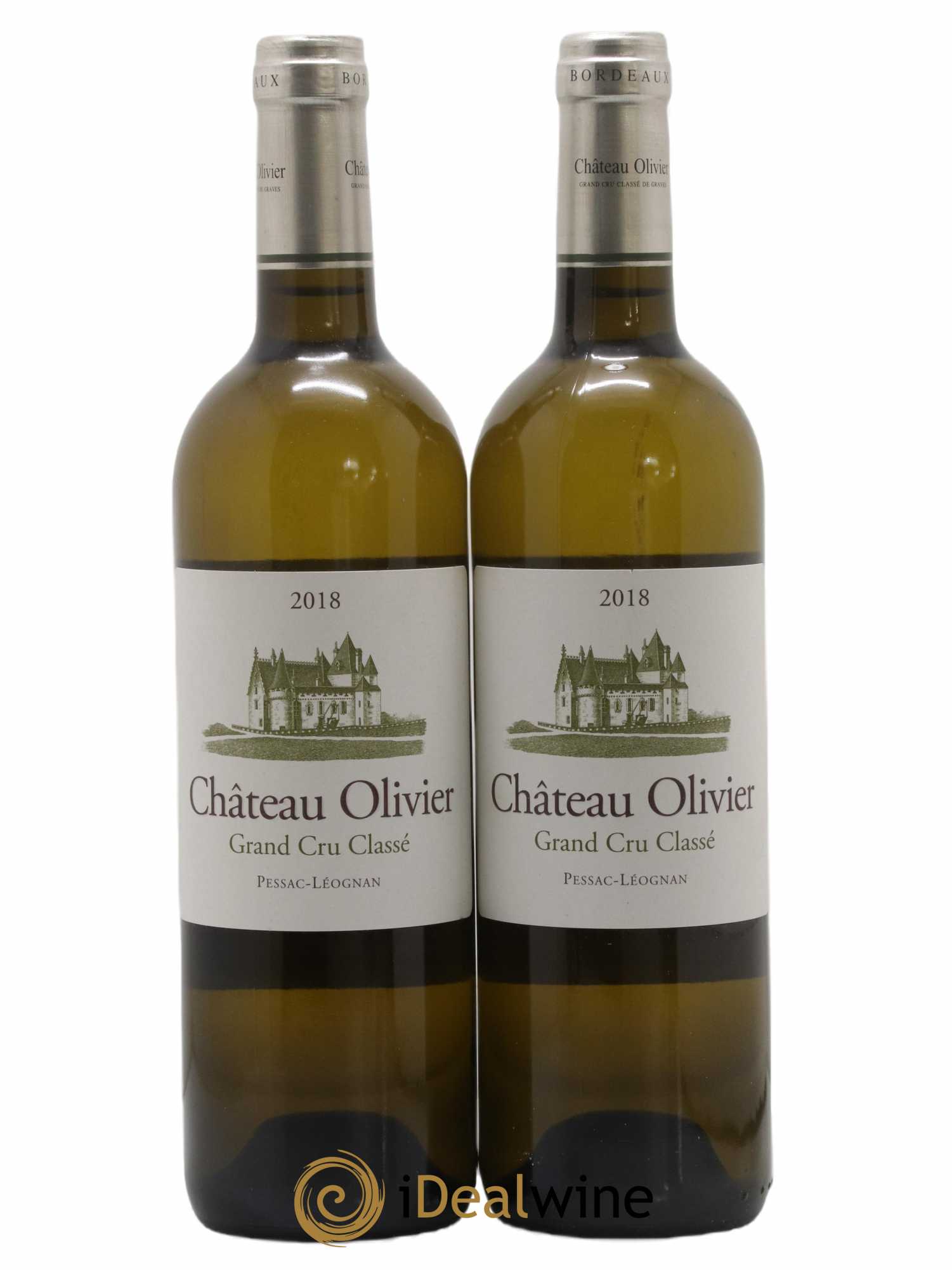 Château Olivier Cru Classé de Graves 2018 - Lot de 2 bouteilles - 0