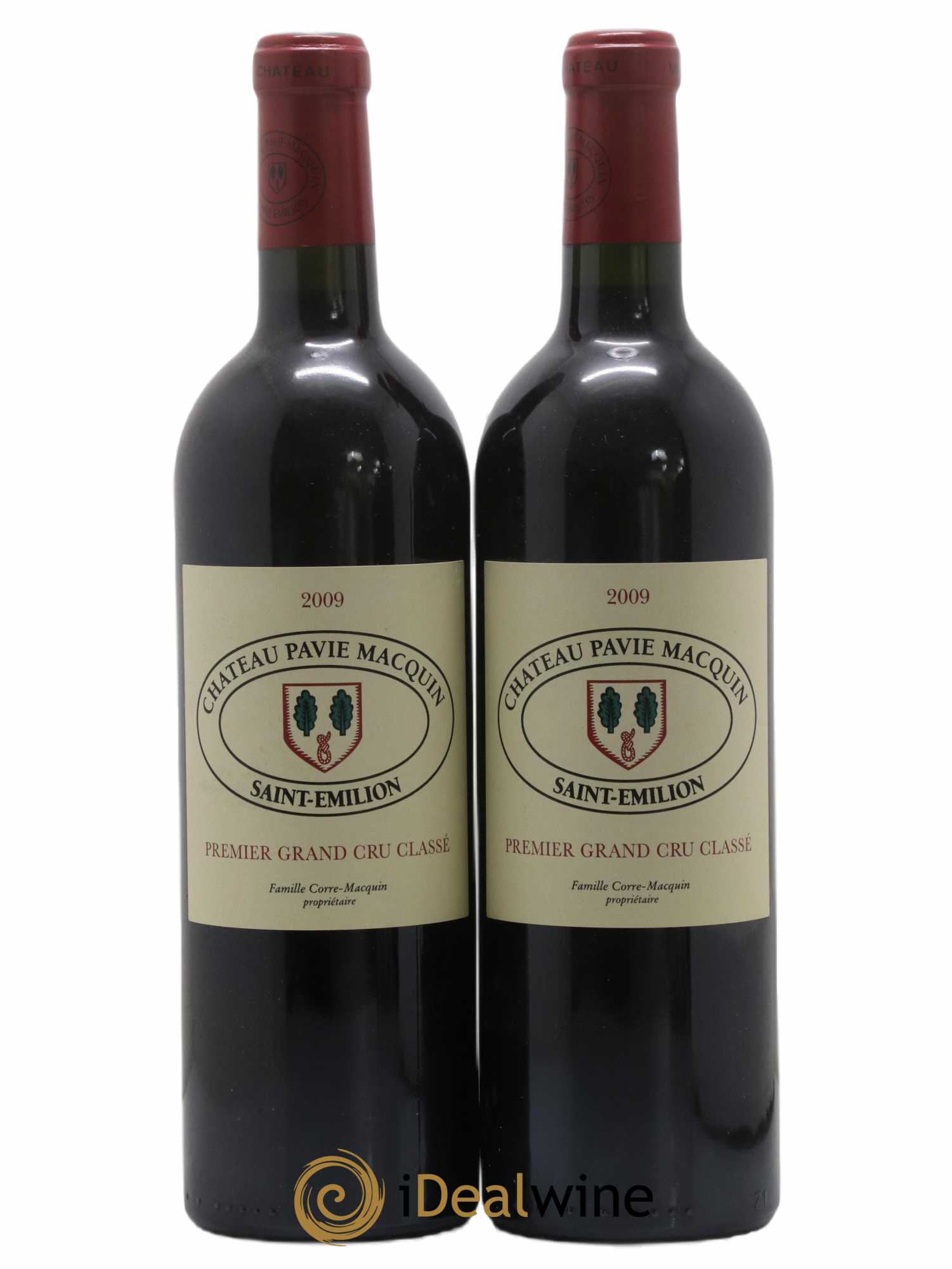 Château Pavie Macquin 1er Grand Cru Classé B 2009 - Lot de 2 bouteilles - 0