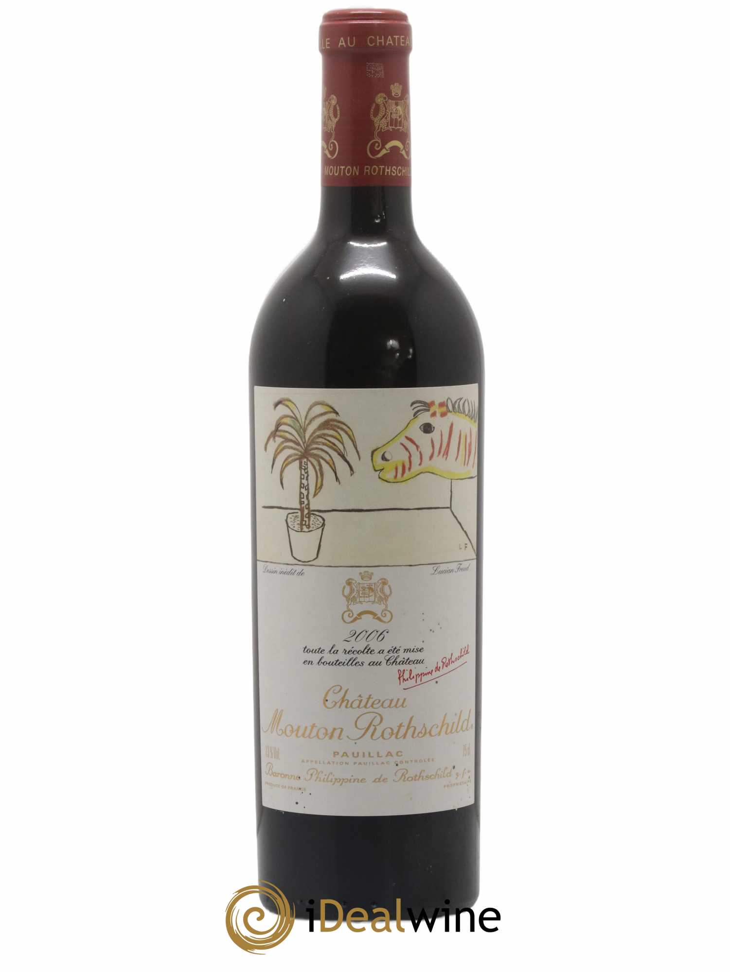 Château Mouton Rothschild 1er Grand Cru Classé 2006 - Lot of 1 bottle - 0