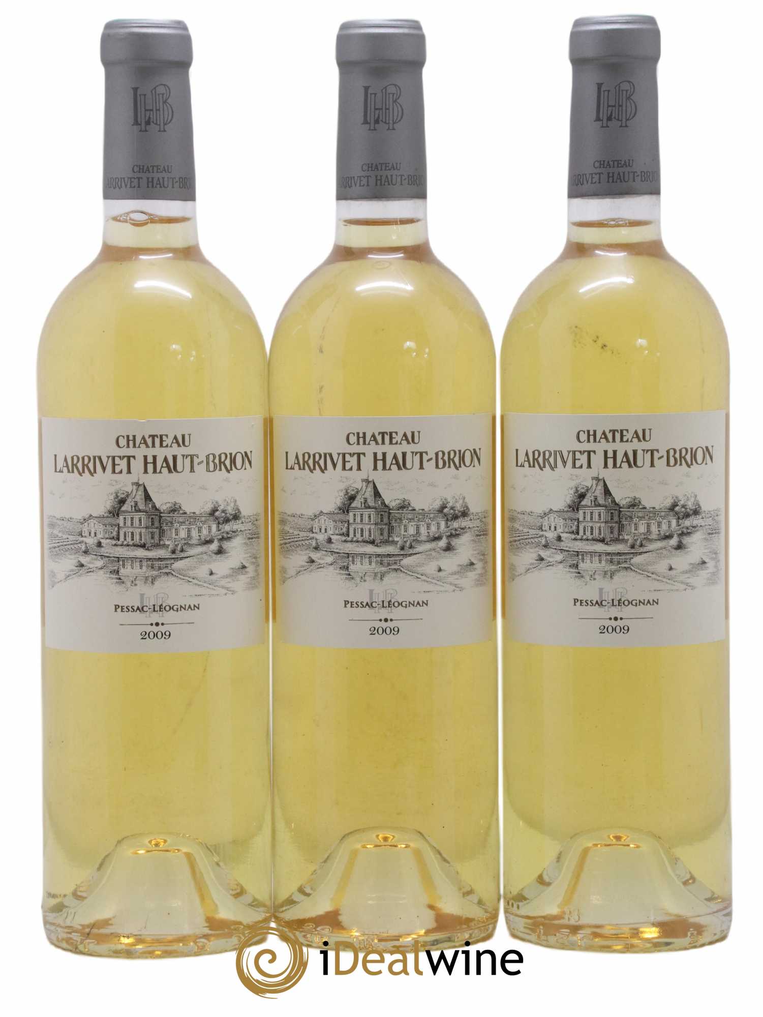 Château Larrivet Haut-Brion 2009 - Lot de 3 bouteilles - 0