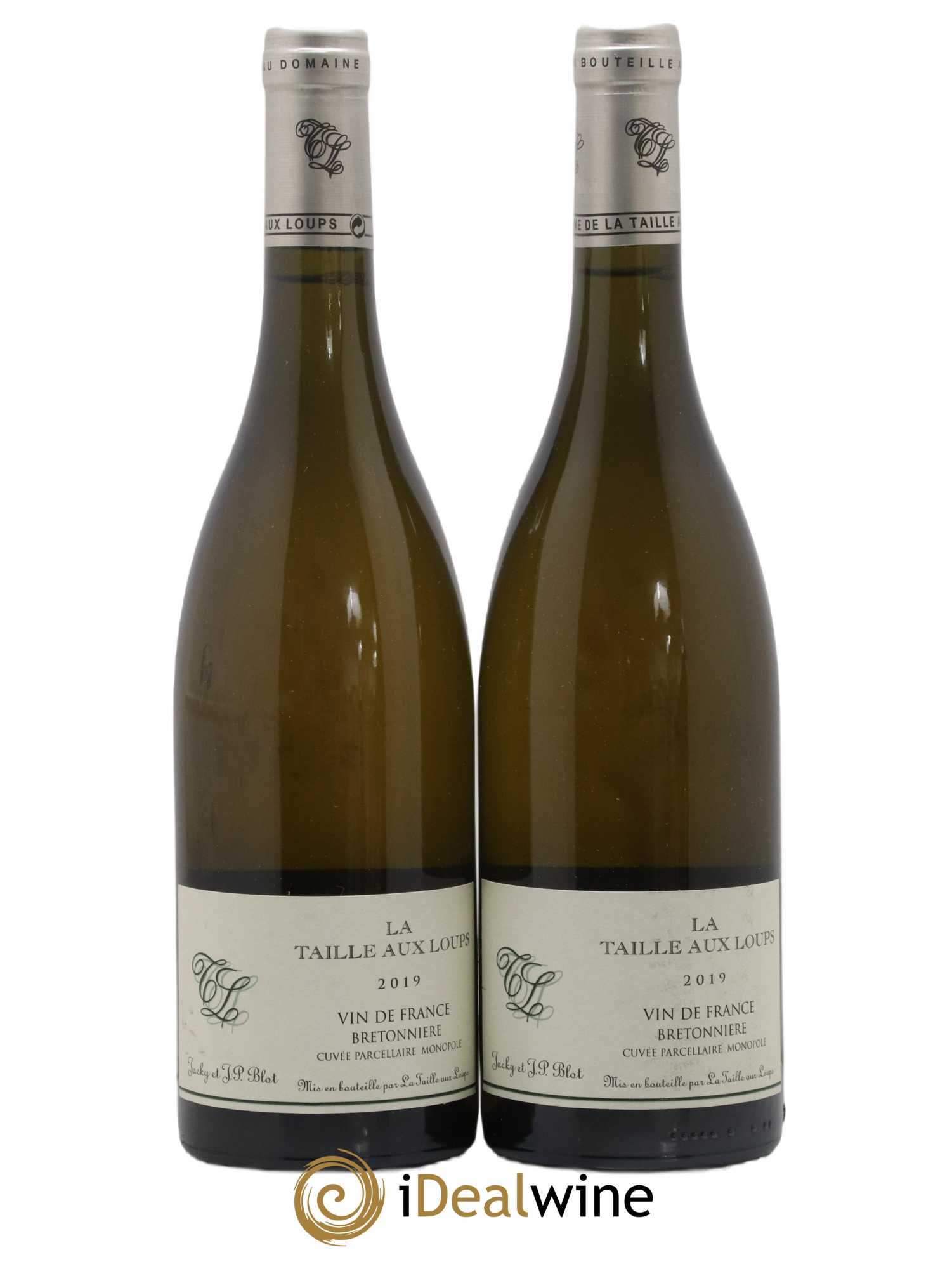 Vin de France Bretonnière La Taille aux Loups - Jacky Blot 2019 - Lot de 2 bouteilles - 0