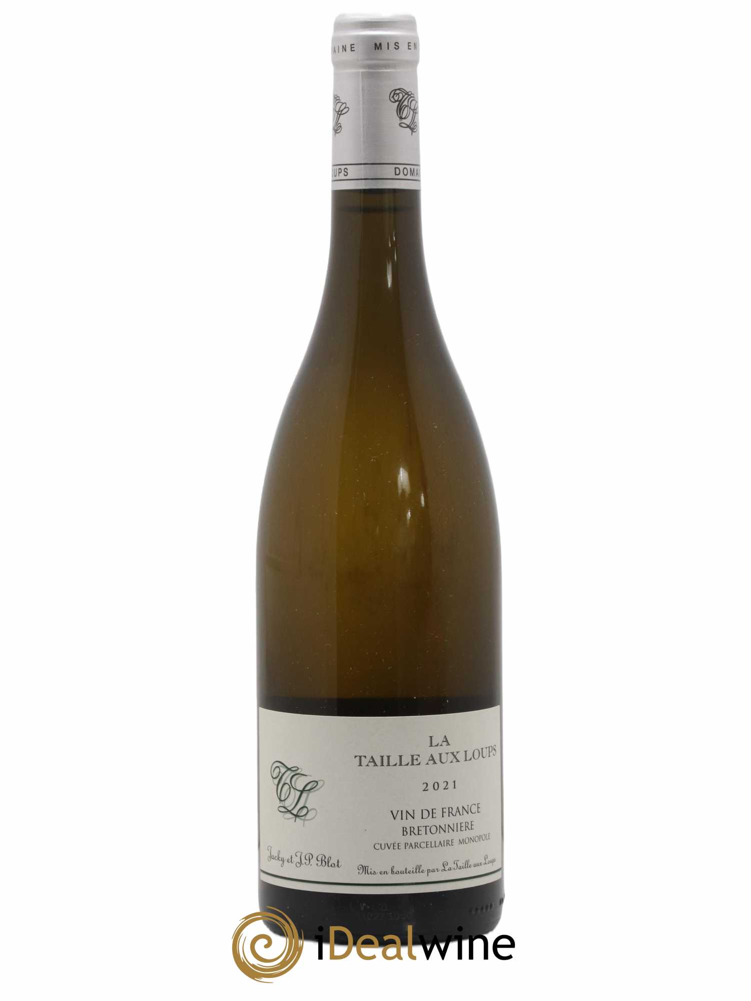 Vin de France Bretonnière La Taille aux Loups - Jacky Blot 2021 - Lot de 1 bouteille - 0