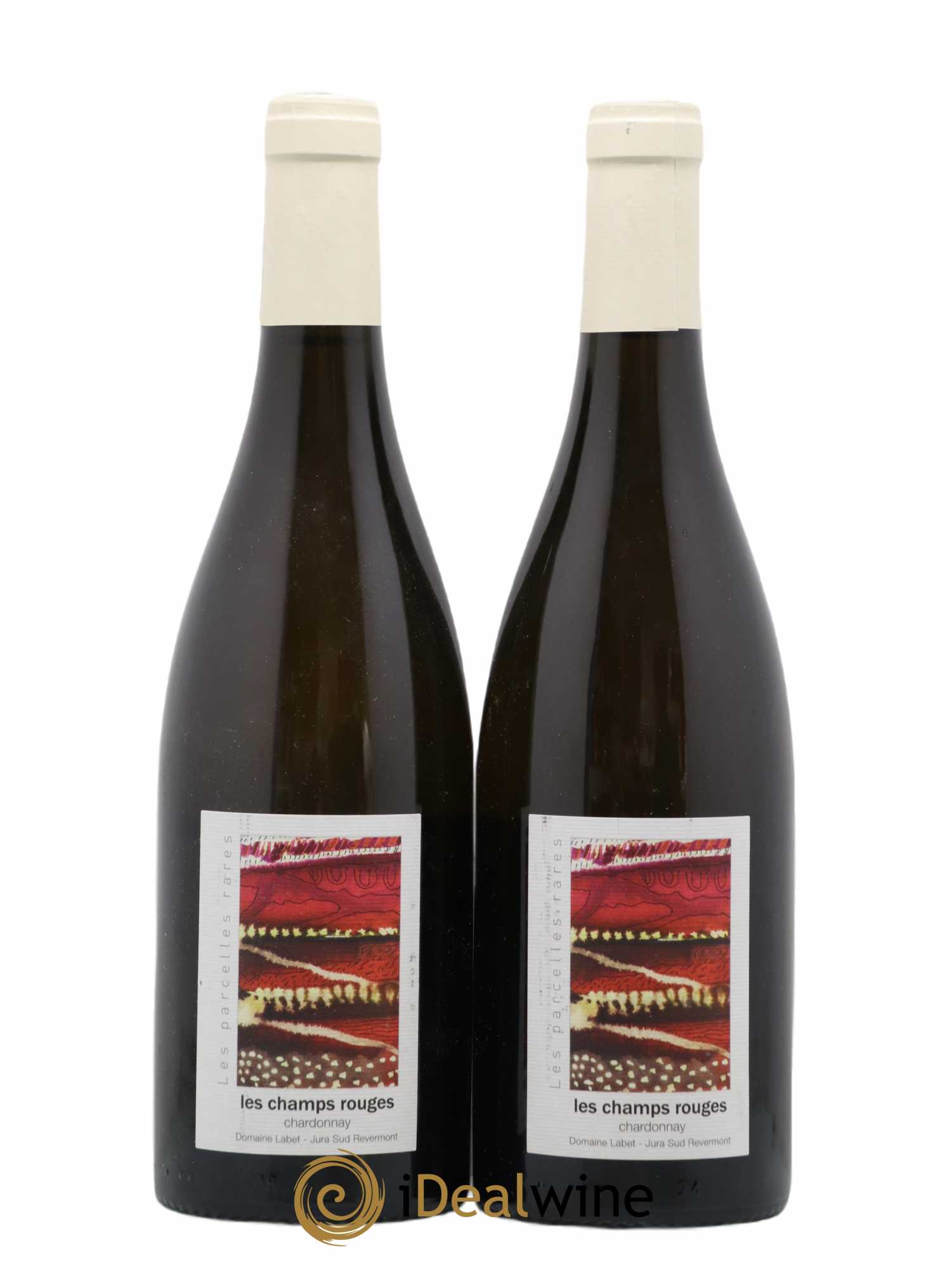 Côtes du Jura Chardonnay Les Champs Rouges Romain - Julien - Charline Labet 2016 - Posten von 2 Flaschen - 0
