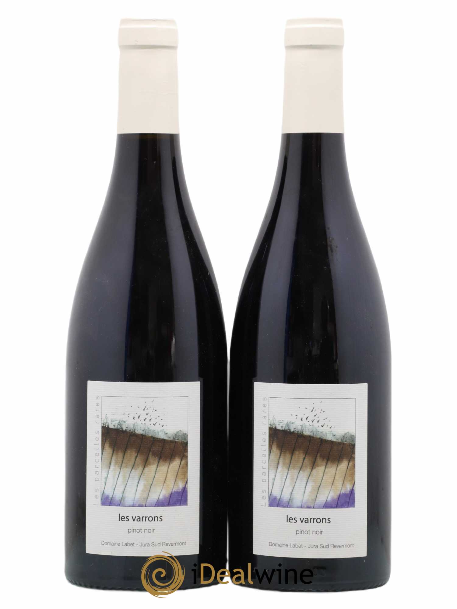 Côtes du Jura Pinot Noir Les Varrons Sélection Massale Romain - Julien - Charline Labet 2018 - Lot de 2 bouteilles - 0