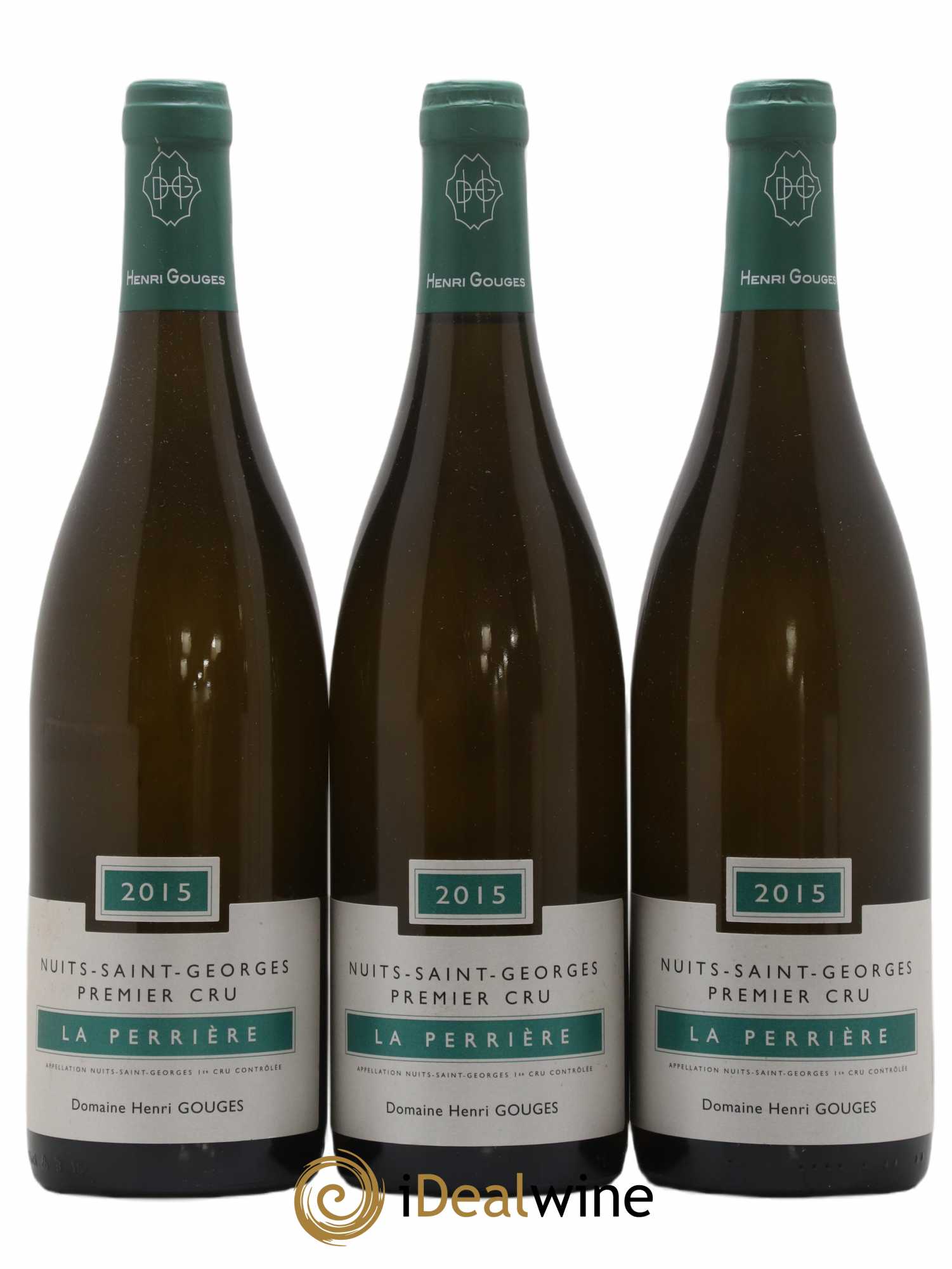 Nuits-Saint-Georges 1er Cru La Perrière Henri Gouges 2015 - Lot de 3 bouteilles - 0