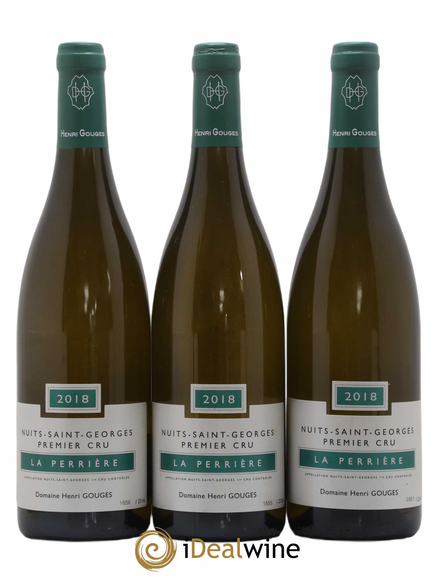 Nuits-Saint-Georges 1er Cru La Perrière Henri Gouges 2018 - Posten von 3 Flaschen - 0