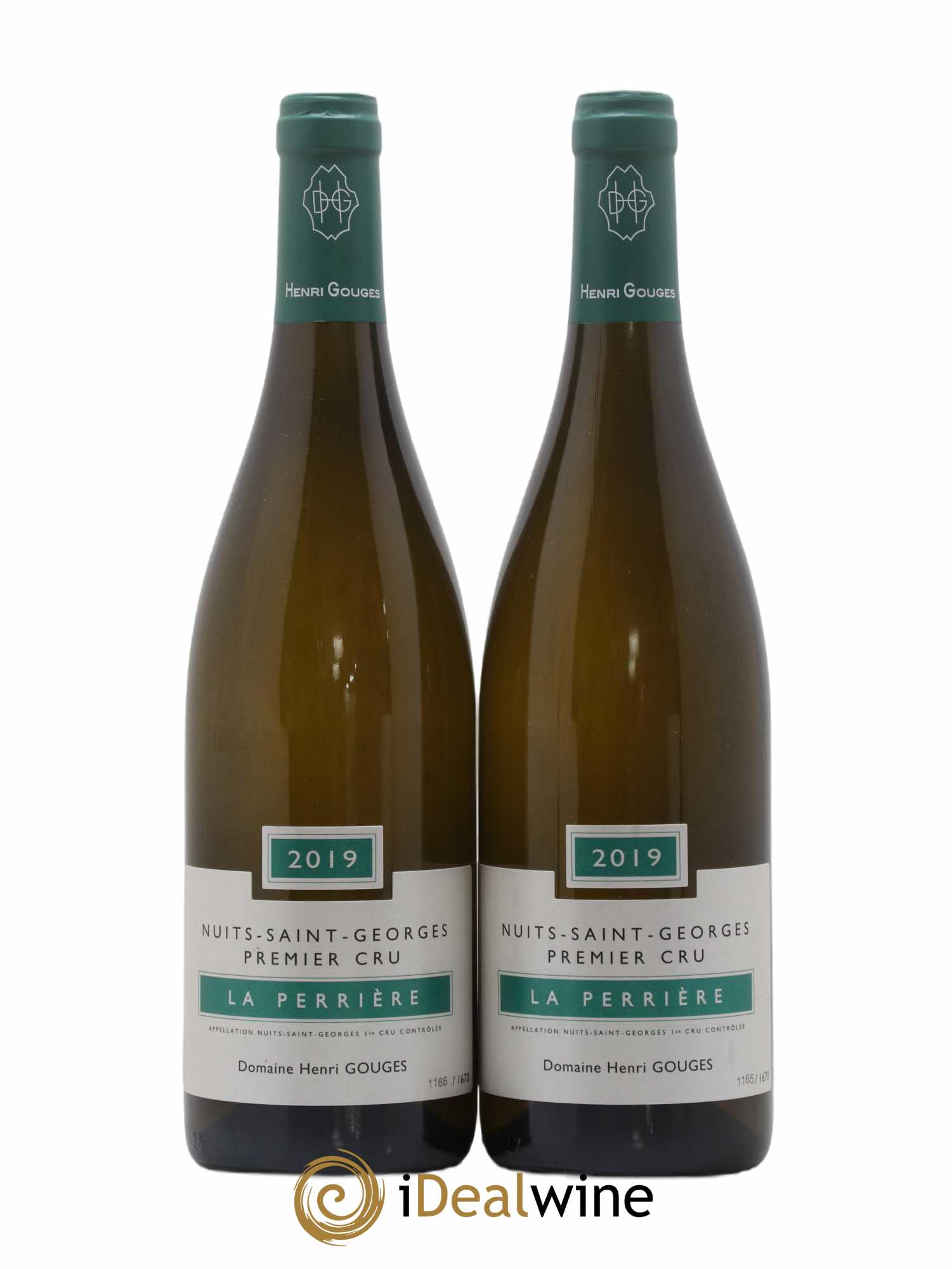 Nuits-Saint-Georges 1er Cru La Perrière Henri Gouges 2019 - Lot de 2 bouteilles - 0