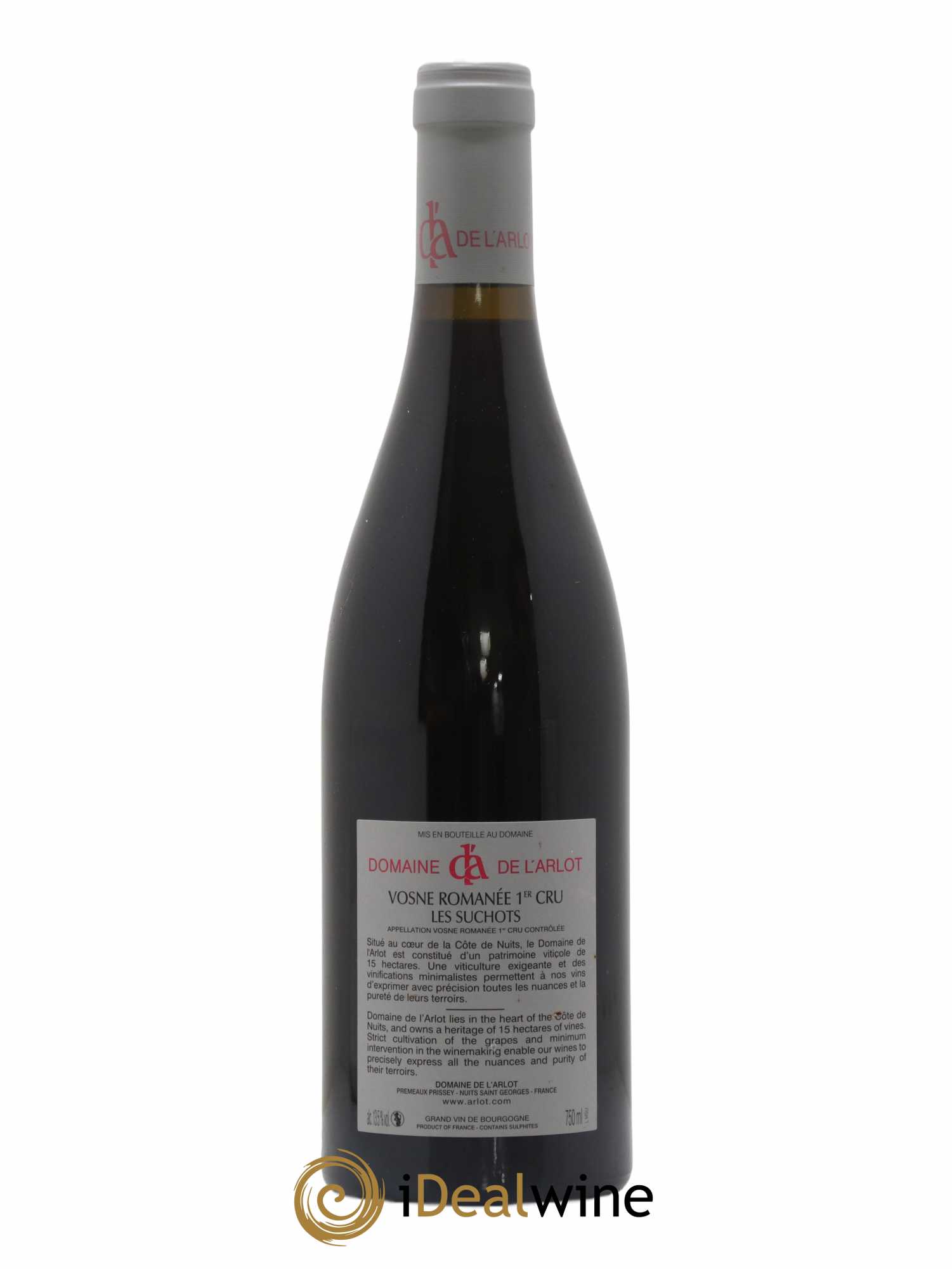 Vosne-Romanée 1er Cru Les Suchots Domaine de l'Arlot 2019 - Lotto di 1 bottiglia - 1