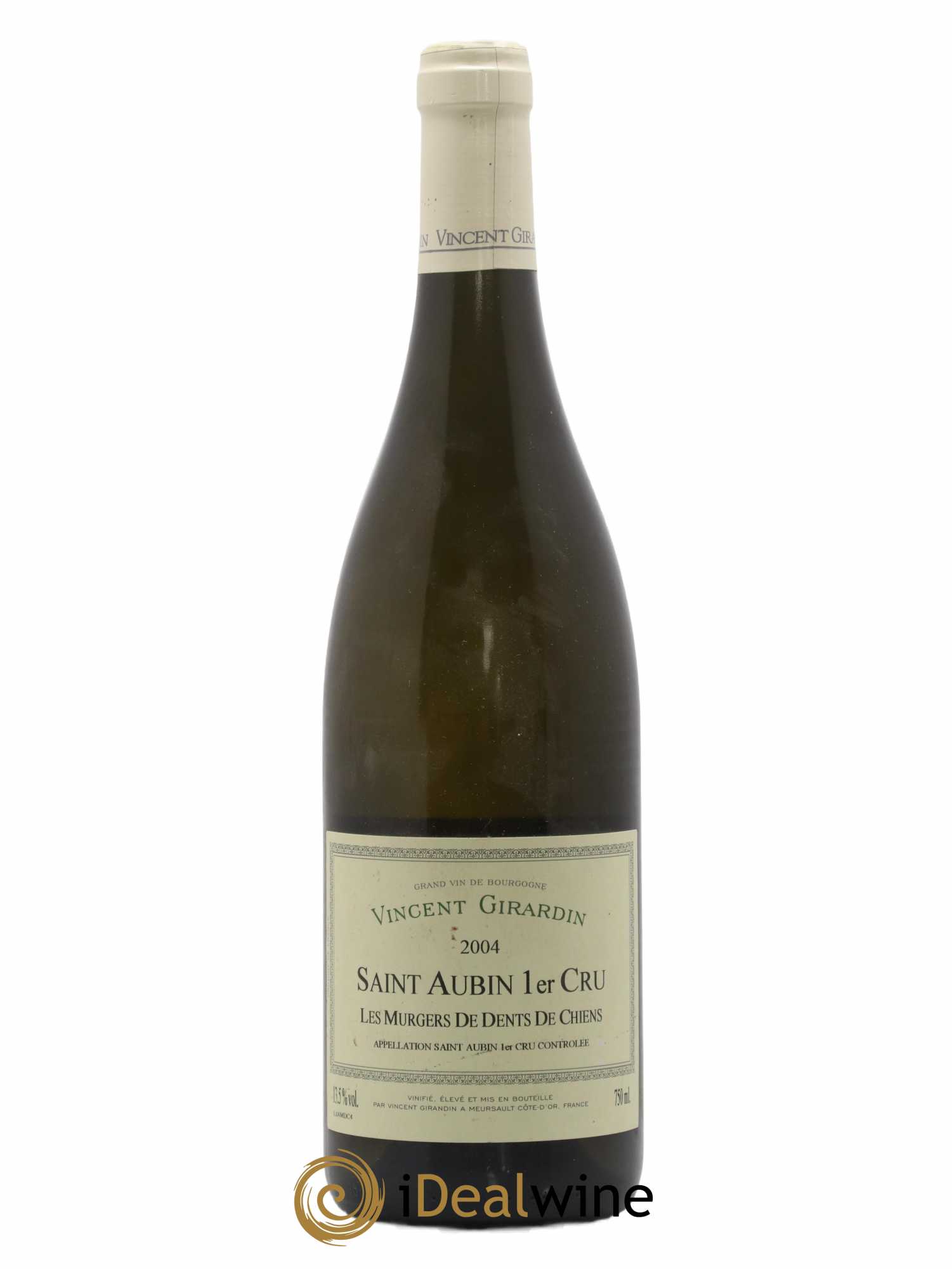 Saint-Aubin 1er Cru Les Murgers des Dents de Chien Vincent Girardin (Domaine) 2004 - Lot de 1 bouteille - 0