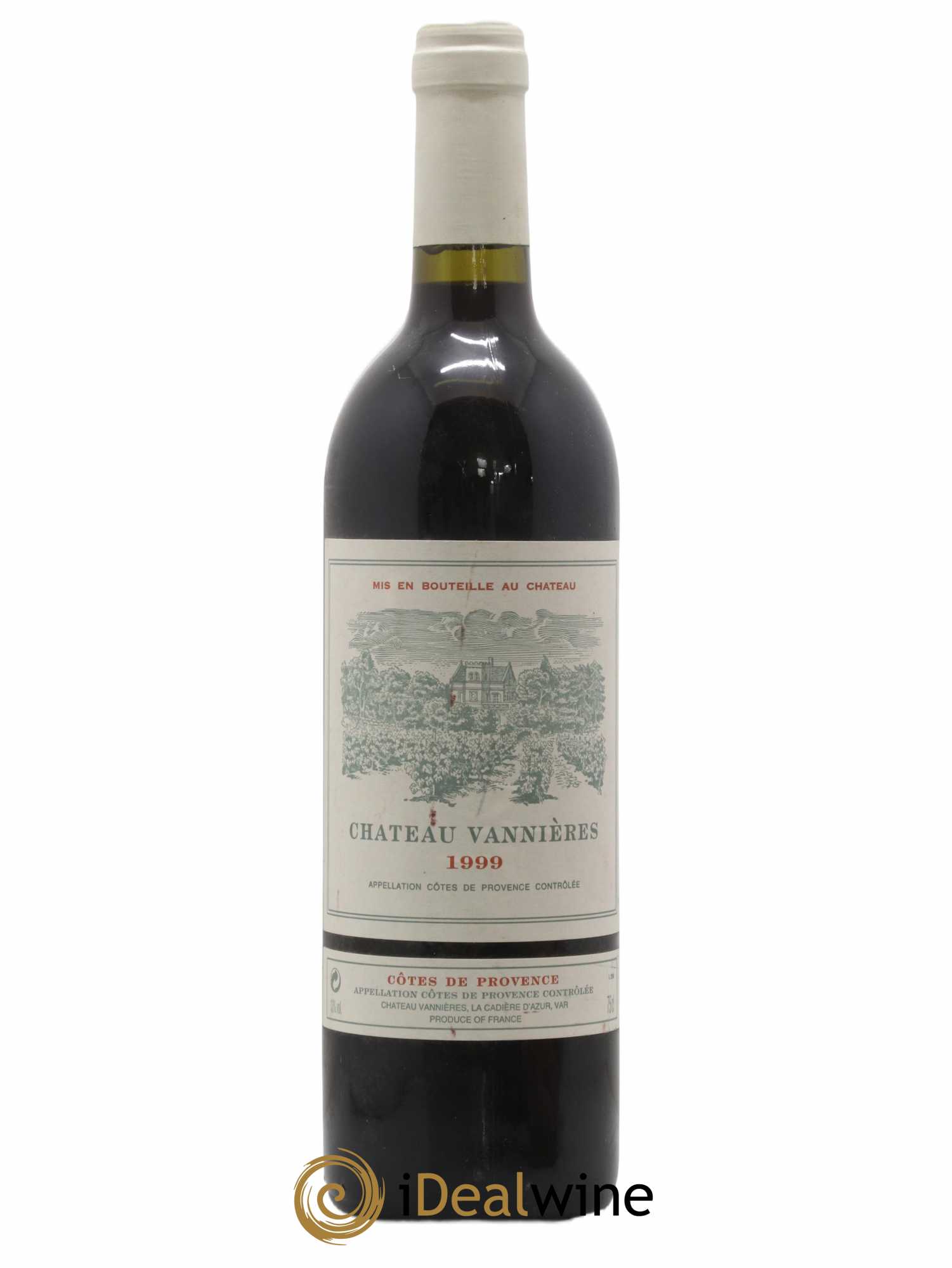 Bandol Château Vannières Éric et Charles-Éric Boisseaux 1999 - Lot de 1 bouteille - 0
