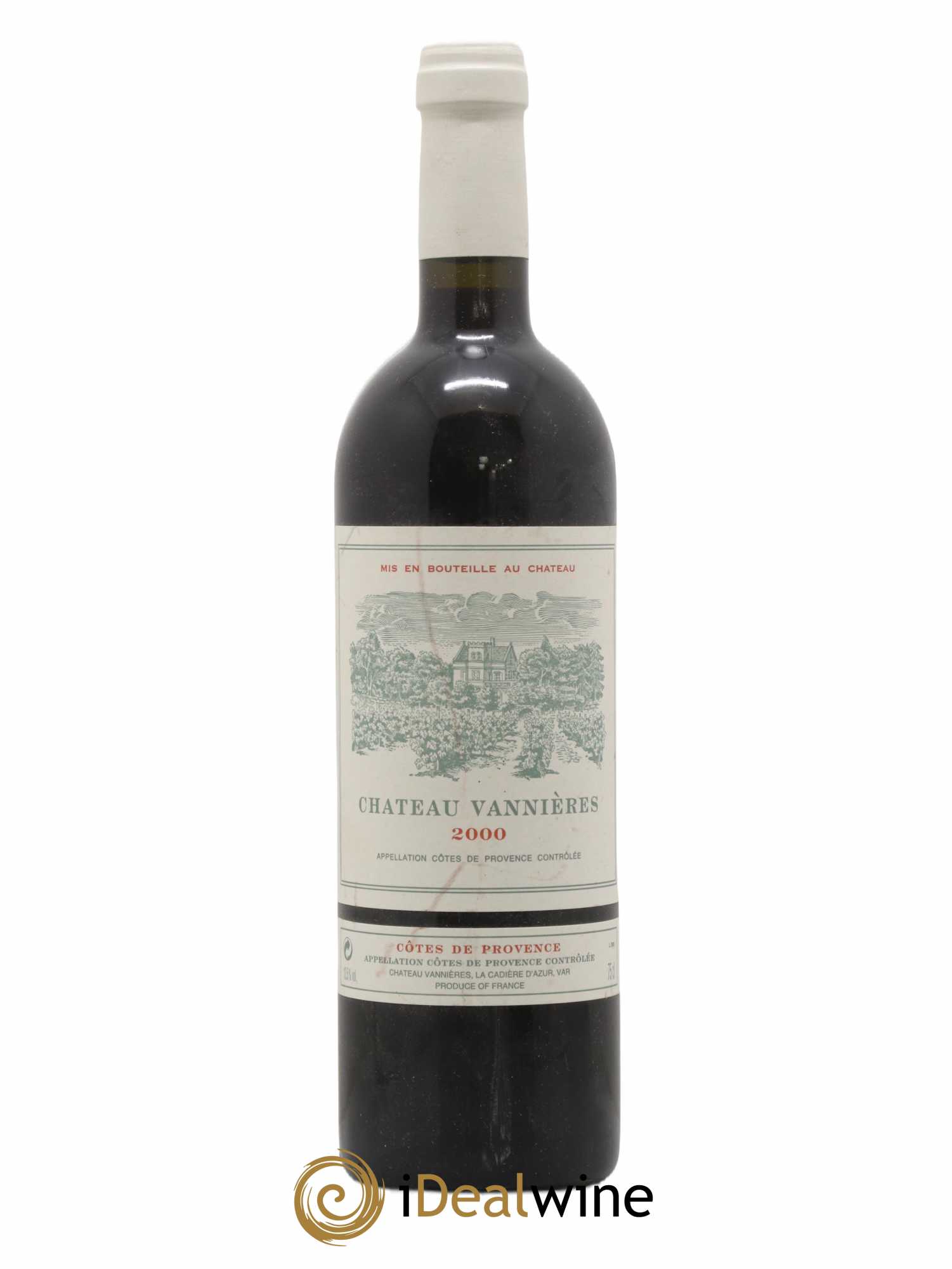 Bandol Château Vannières Éric et Charles-Éric Boisseaux 2000 - Lot de 1 bouteille - 0