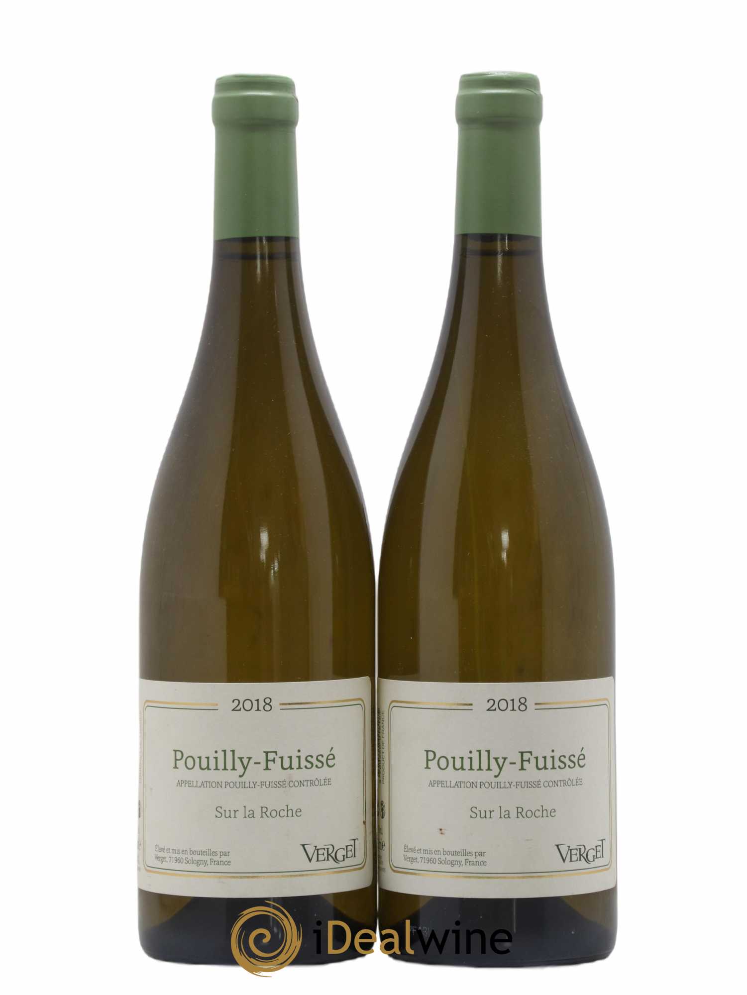 Pouilly-Fuissé Sur La Roche Verget 2018 - Posten von 2 Flaschen - 0