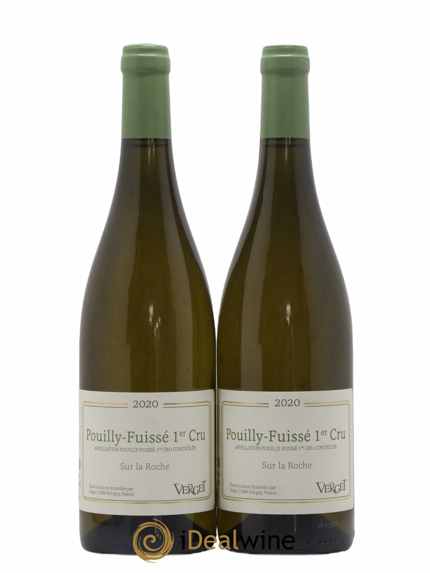 Pouilly-Fuissé Sur La Roche Verget 2020 - Lot de 2 bouteilles - 0