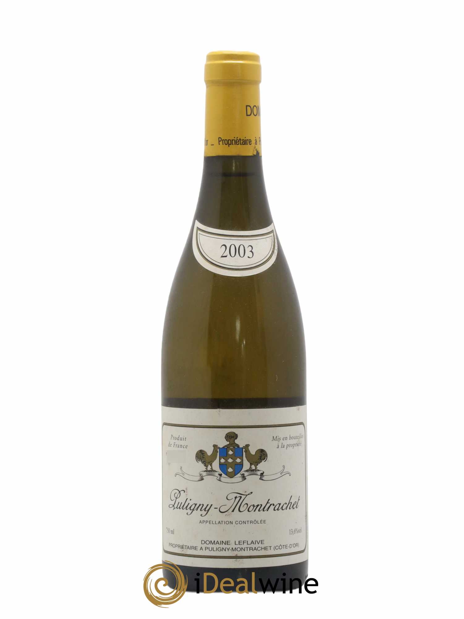 Puligny-Montrachet Leflaive (Domaine) 2003 - Lot de 1 bouteille - 0