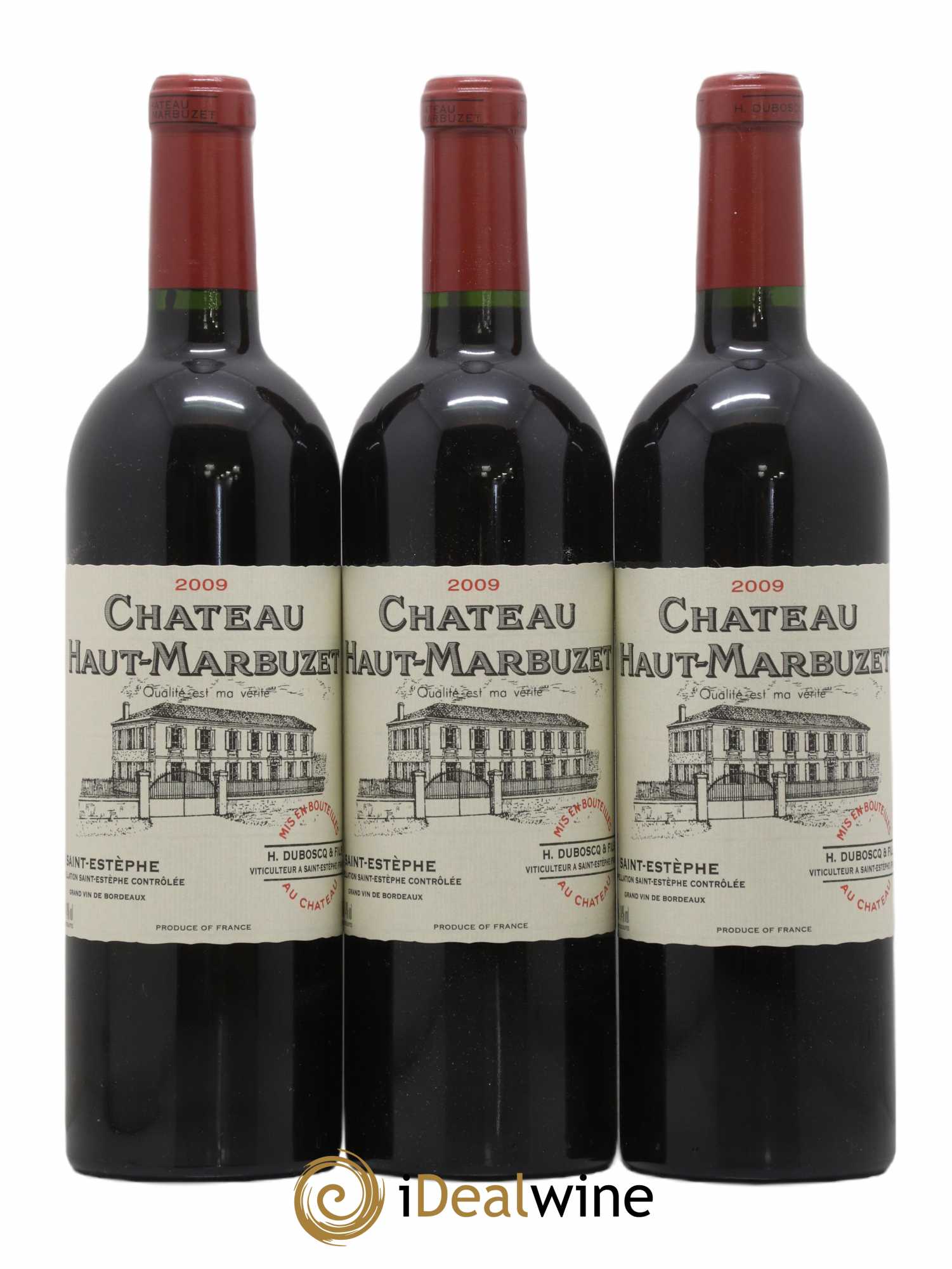 Château Haut Marbuzet 2009 - Lot de 12 bouteilles - 3