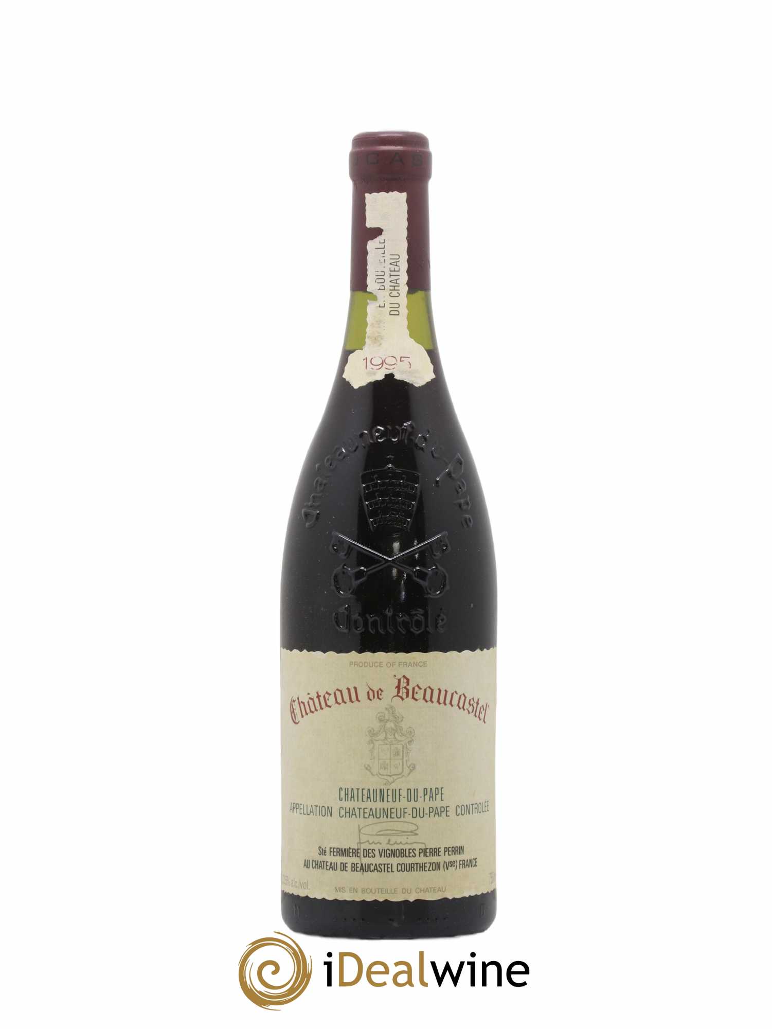 Châteauneuf-du-Pape Château de Beaucastel Famille Perrin 1995 - Lot de 1 bouteille - 0