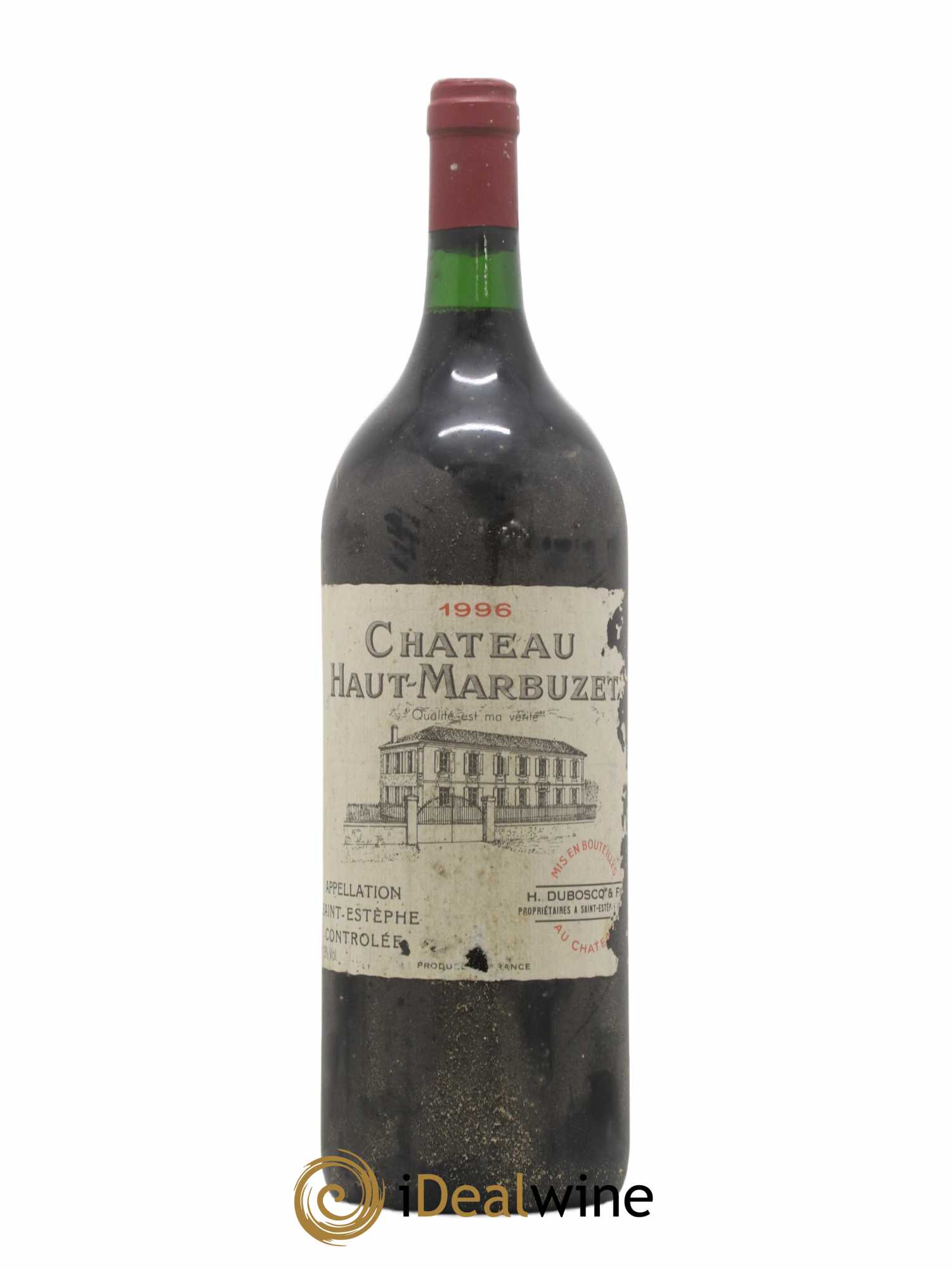 Château Haut Marbuzet 1996 - Lot de 1 magnum - 0