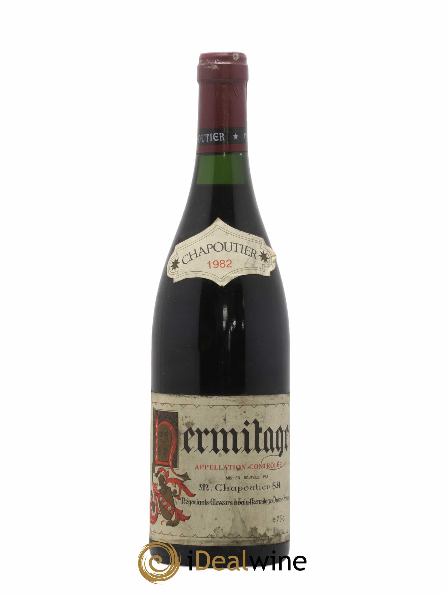 Hermitage Chapoutier 1982 - Lot de 1 bouteille - 0