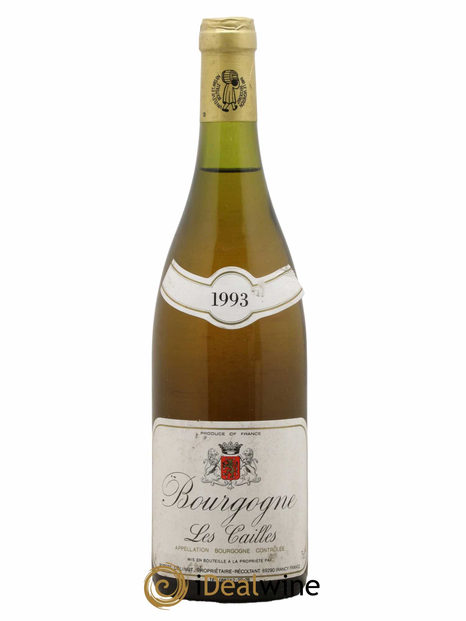 Bourgogne Les Cailles Domaine Colinot 1993 - Lot de 1 bouteille - 0