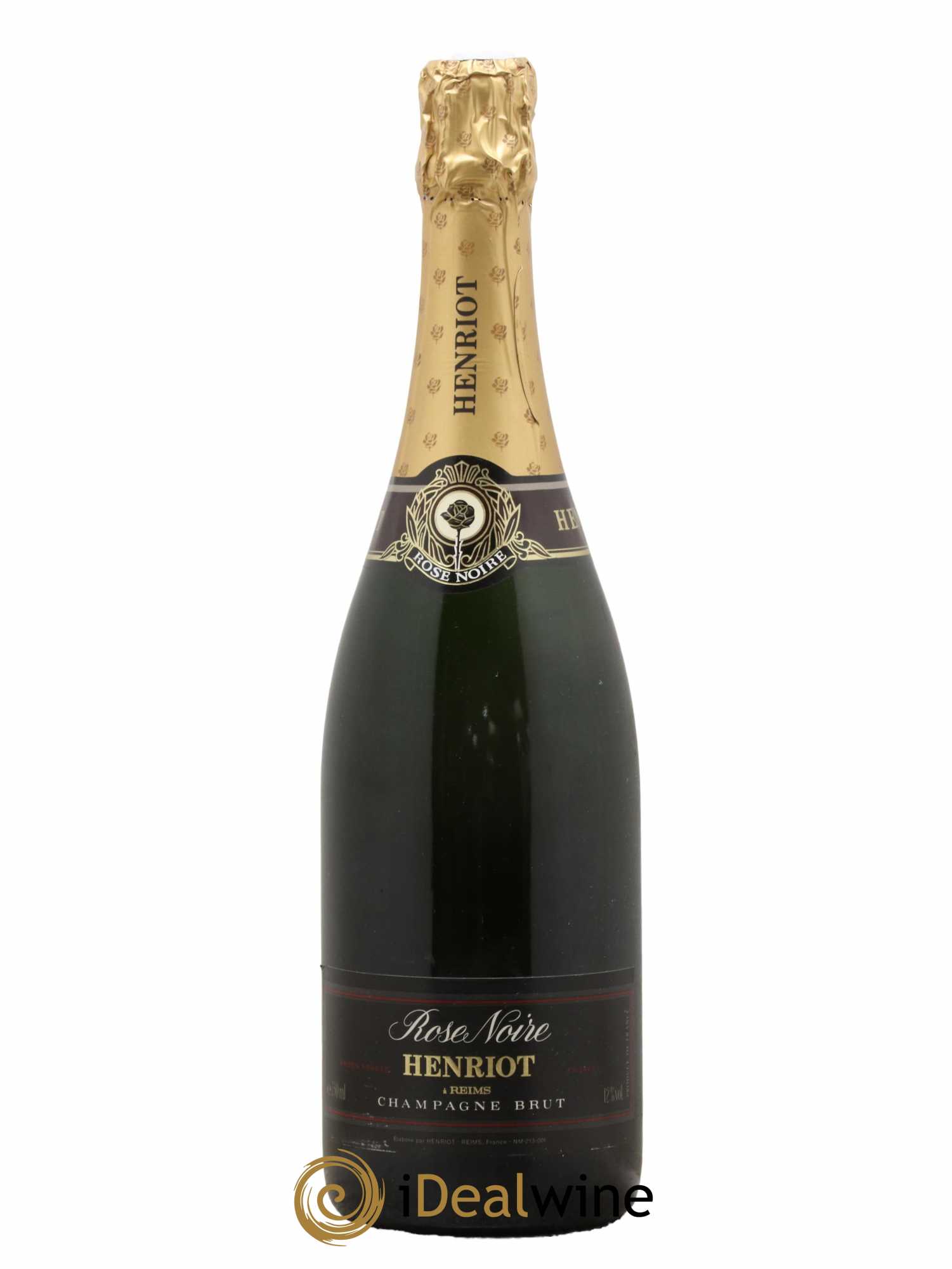 Champagne Brut Rose Noire Henriot - Lot de 1 bouteille - 0