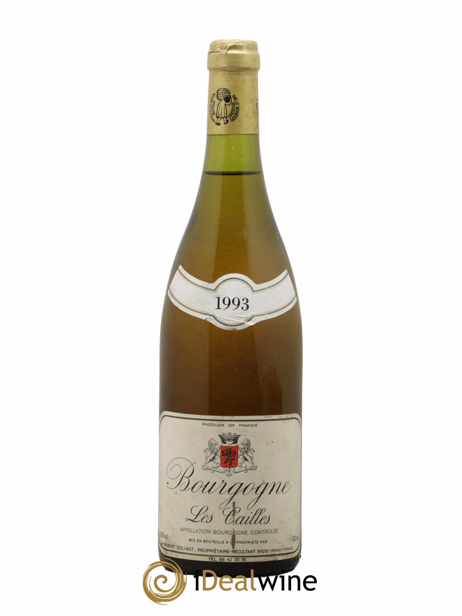 Bourgogne Les Cailles Domaine Colinot 1993 - Lot de 1 bouteille - 0