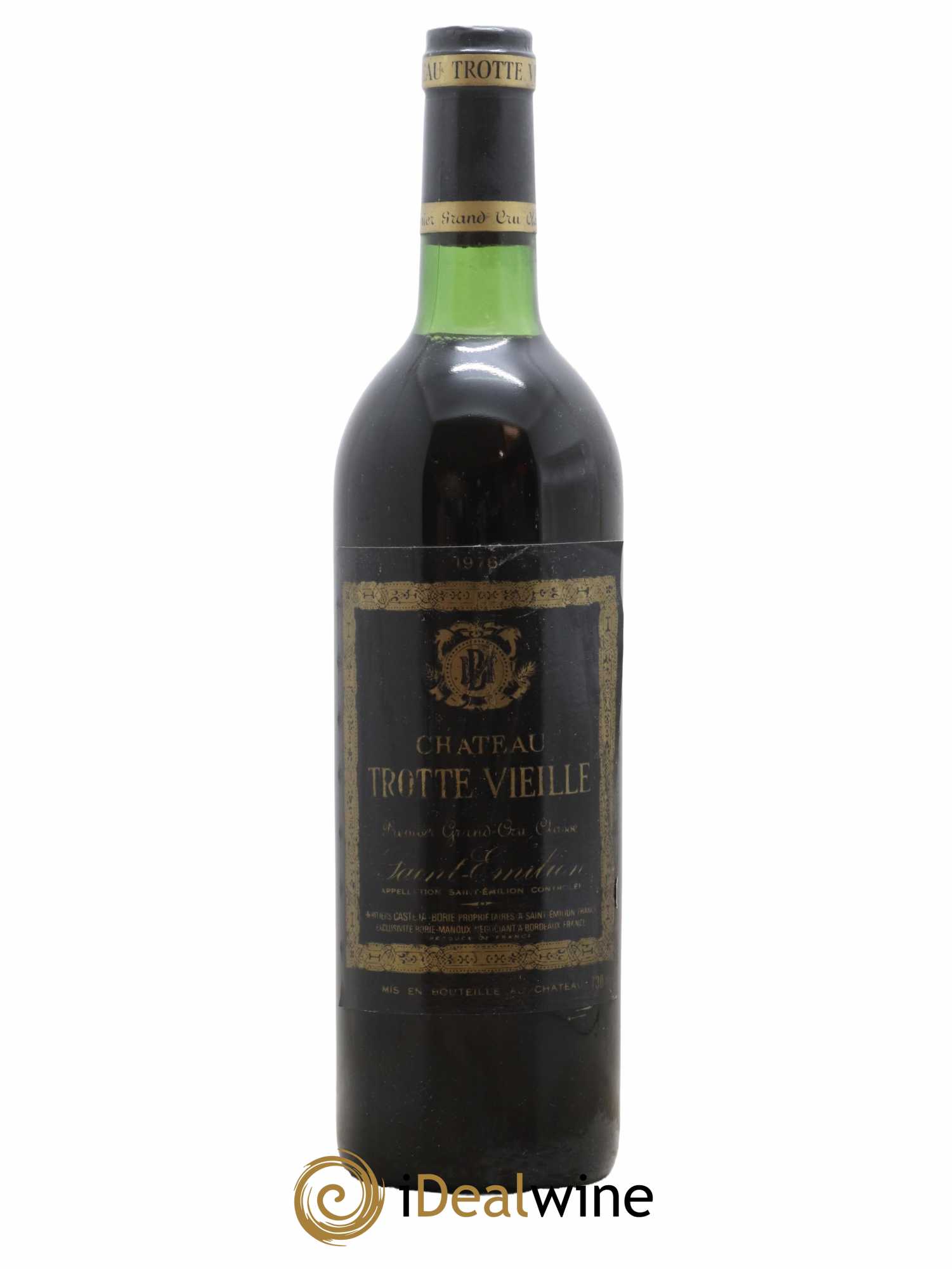 Château Trotte Vieille 1er Grand Cru Classé B 1976 - Posten von 1 Flasche - 0