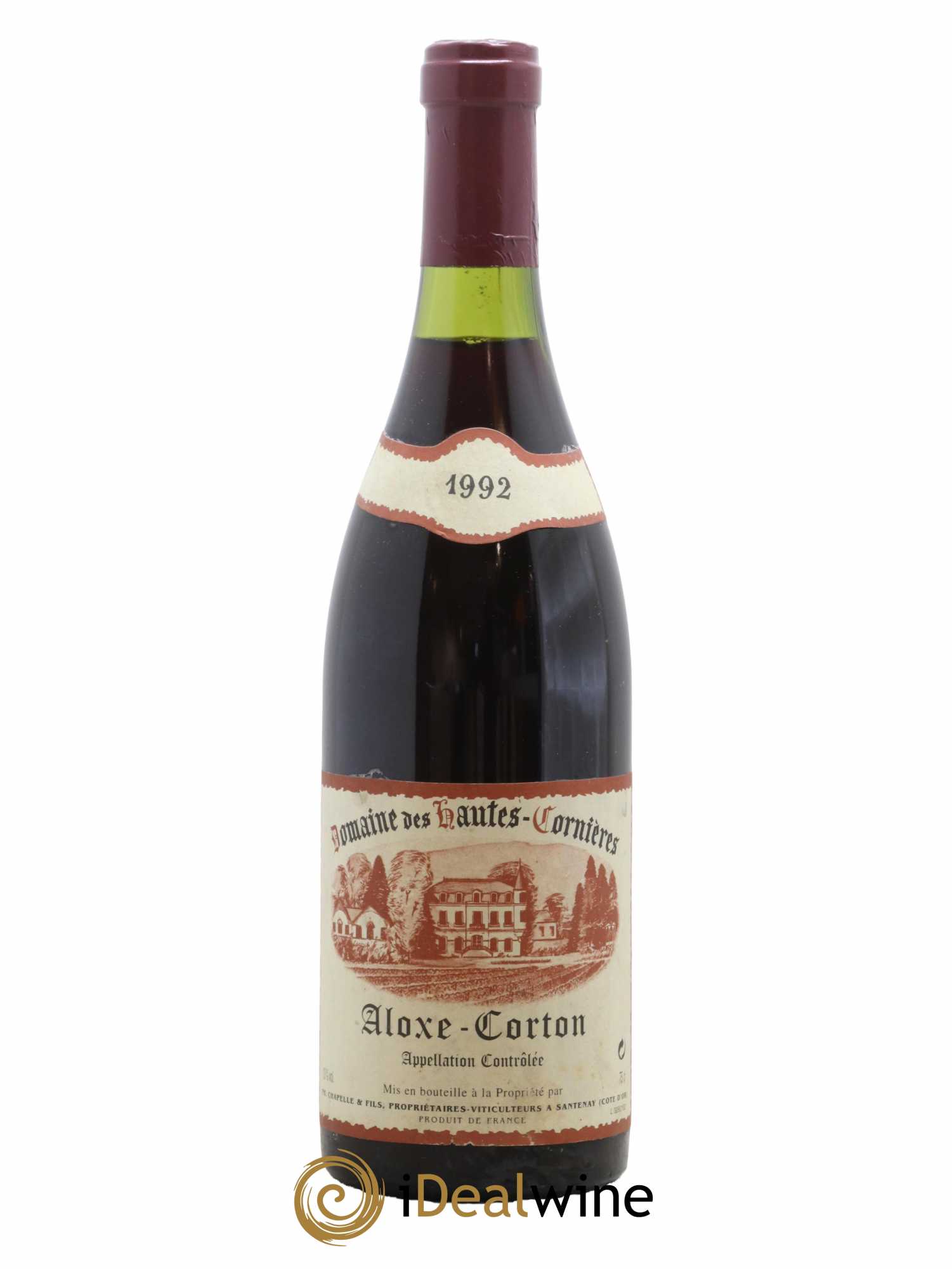 Aloxe-Corton Domaine Des Hautes Cornières 1992 - Lot de 1 bouteille - 0