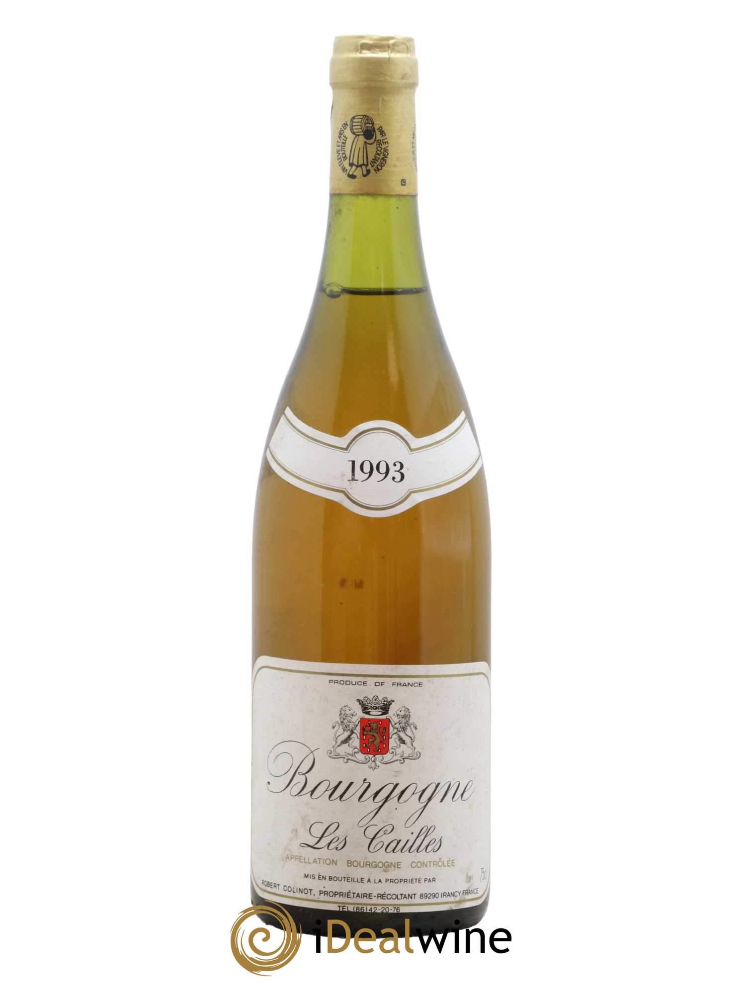 Bourgogne Les Cailles Domaine Colinot 1993 - Lot de 1 bouteille - 0