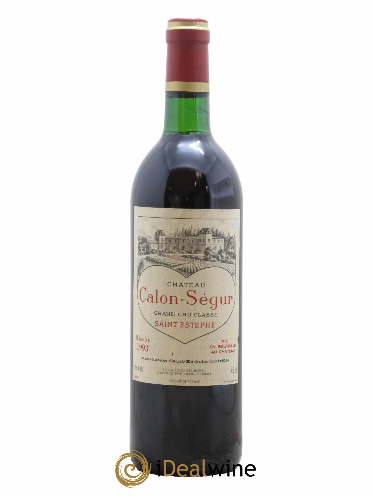 Château Calon Ségur 3ème Grand Cru Classé 1993 - Lot de 1 bouteille - 0