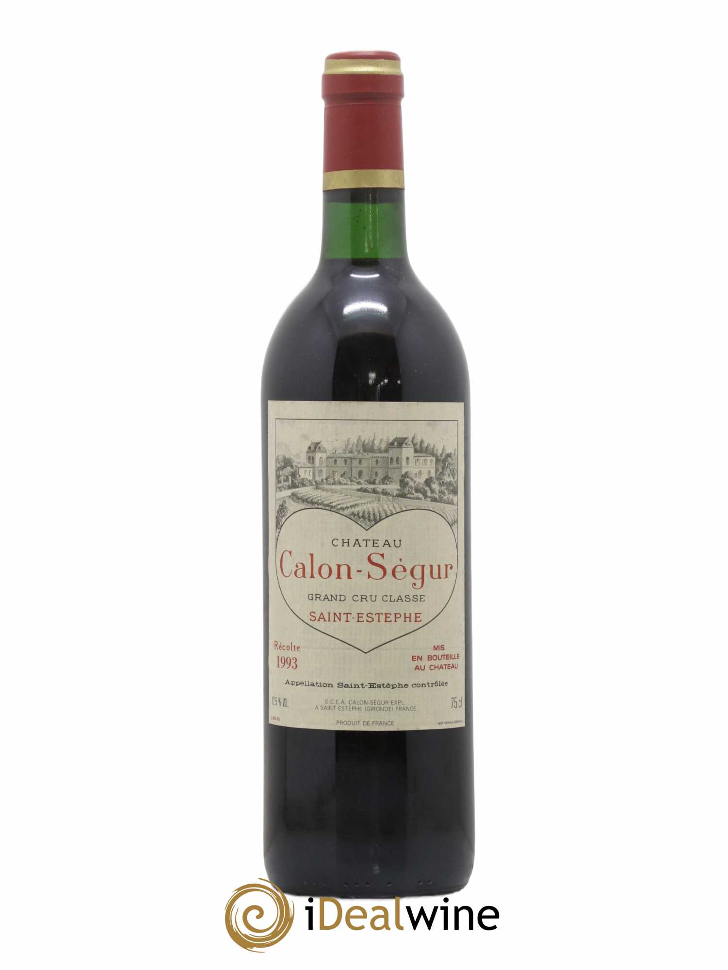 Château Calon Ségur 3ème Grand Cru Classé 1993 - Lot de 1 bouteille - 0