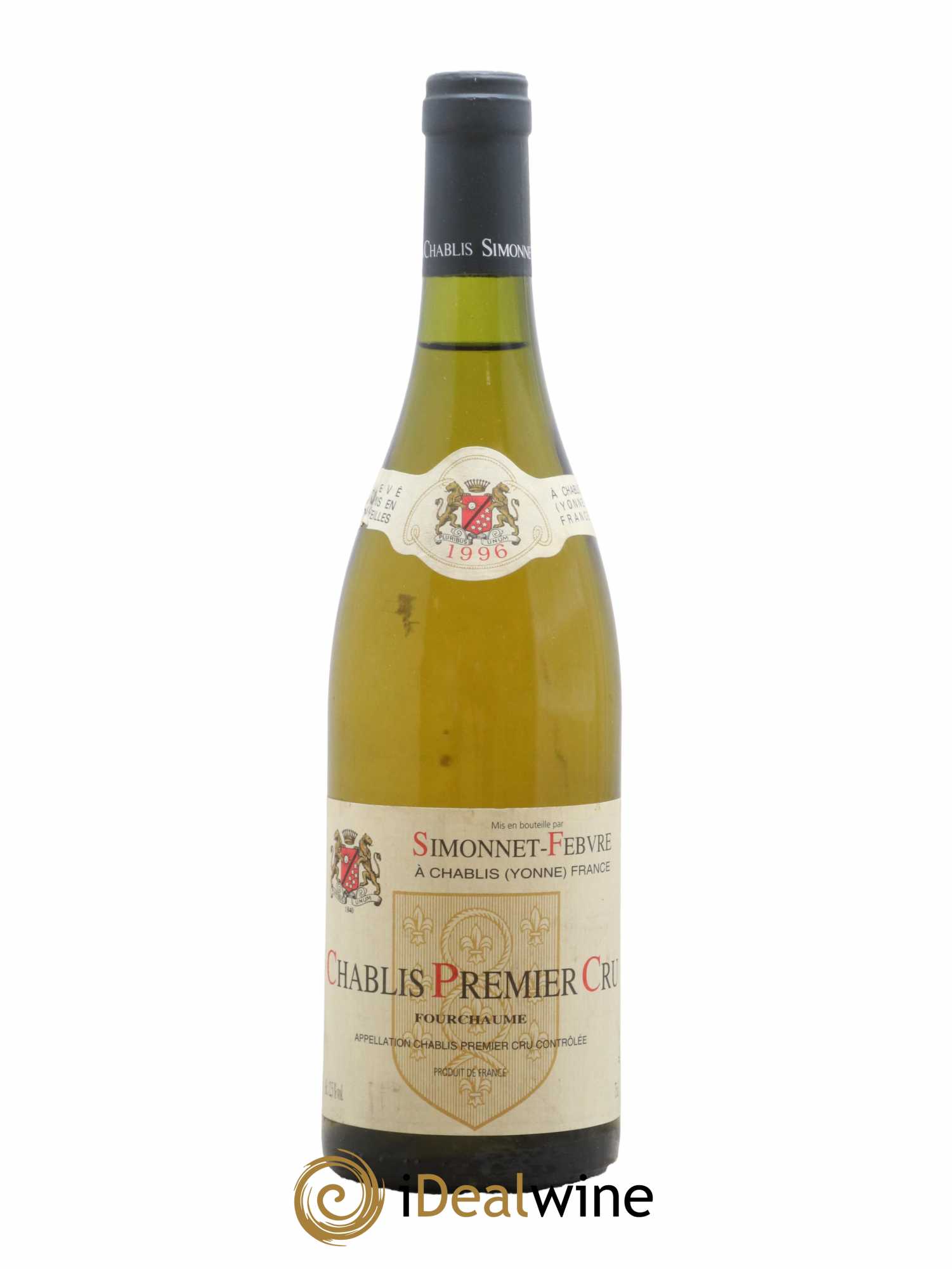 Chablis 1er Cru Fourchaume Domaine Simonnet Febvre 1996 - Lot de 1 bouteille - 0