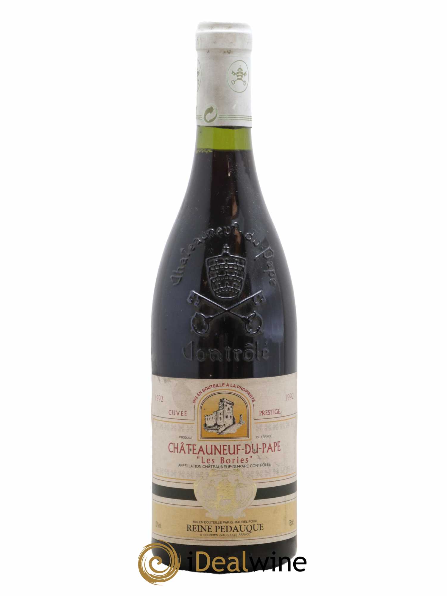 Châteauneuf-du-Pape Les Bories Cuvee Prestige Reine Pedauque 1992 - Lot de 1 bouteille - 0