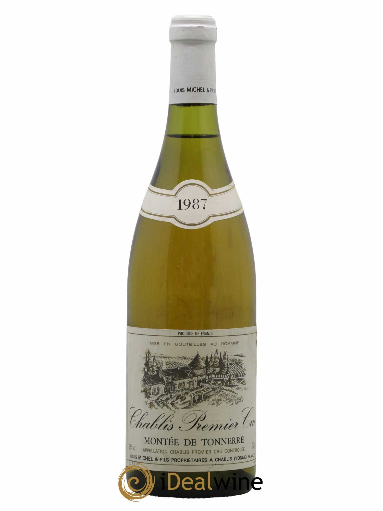 Chablis 1er Cru Montée de Tonnerre Louis Michel et Fils 1987 - Lot de 1 bouteille - 0
