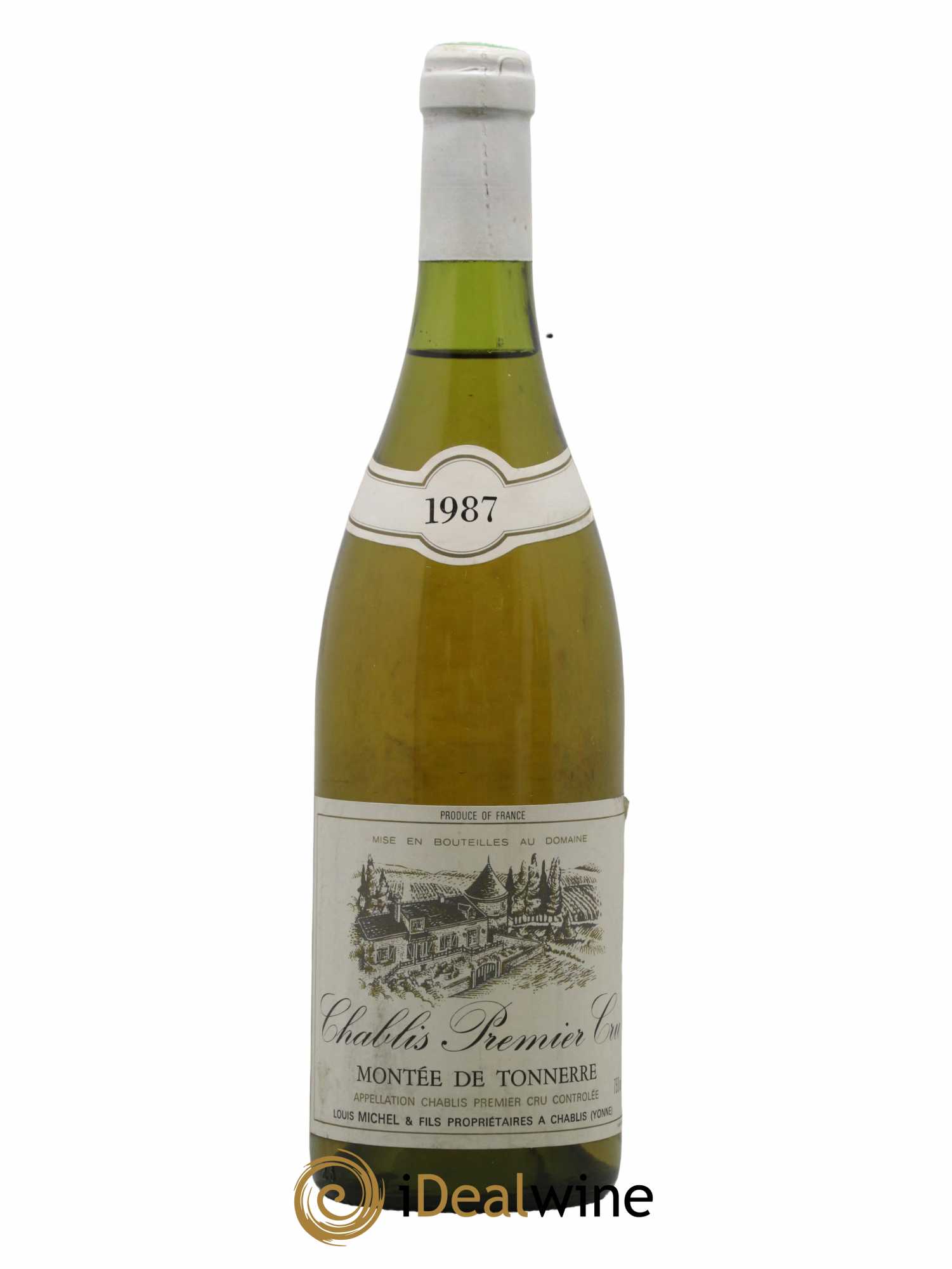 Chablis 1er Cru Montée de Tonnerre Louis Michel et Fils 1987 - Lot de 1 bouteille - 0