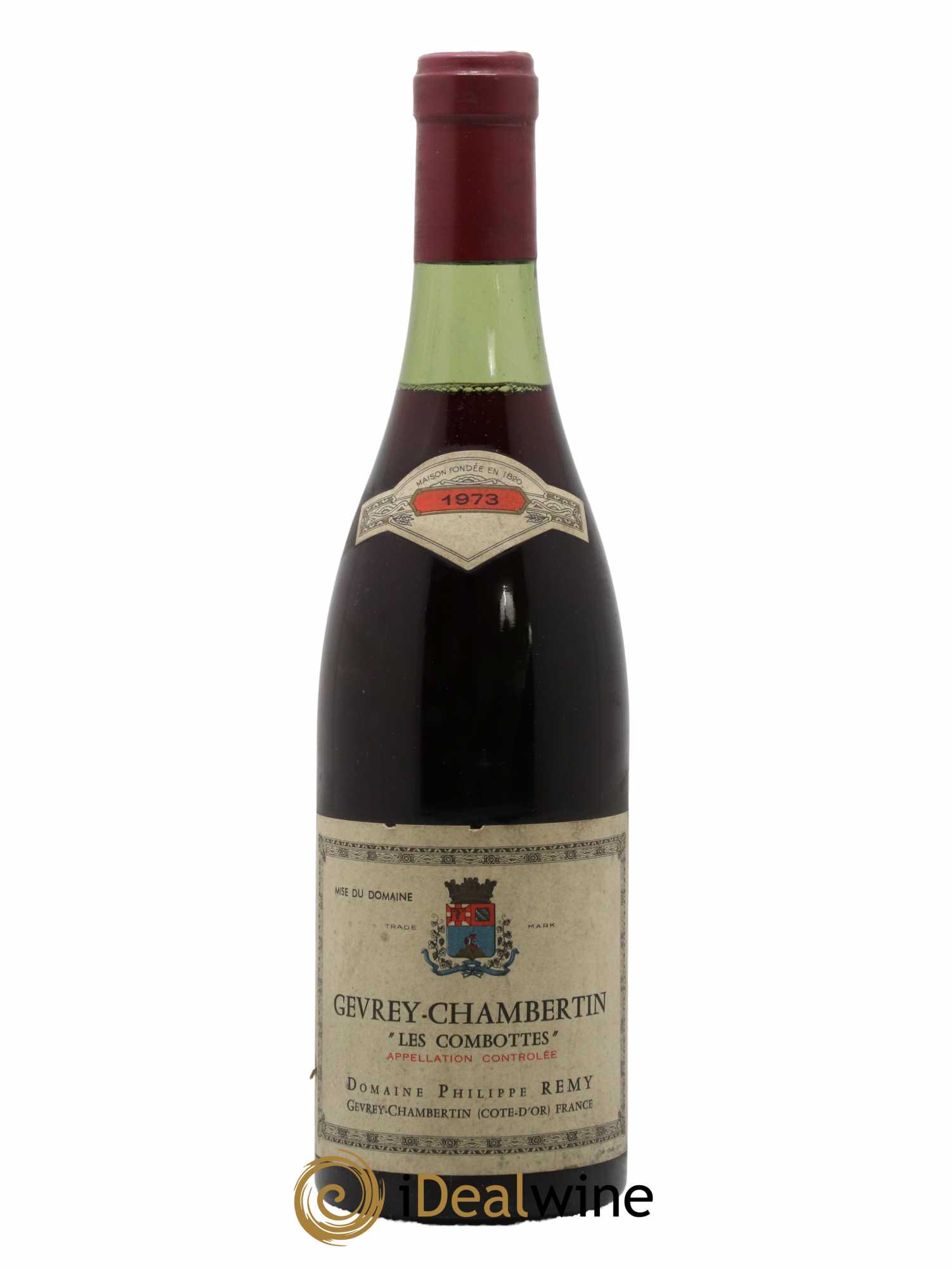 Gevrey-Chambertin Les Combottes Domaine Philippe Rémy 1973 - Lot de 1 bouteille - 0