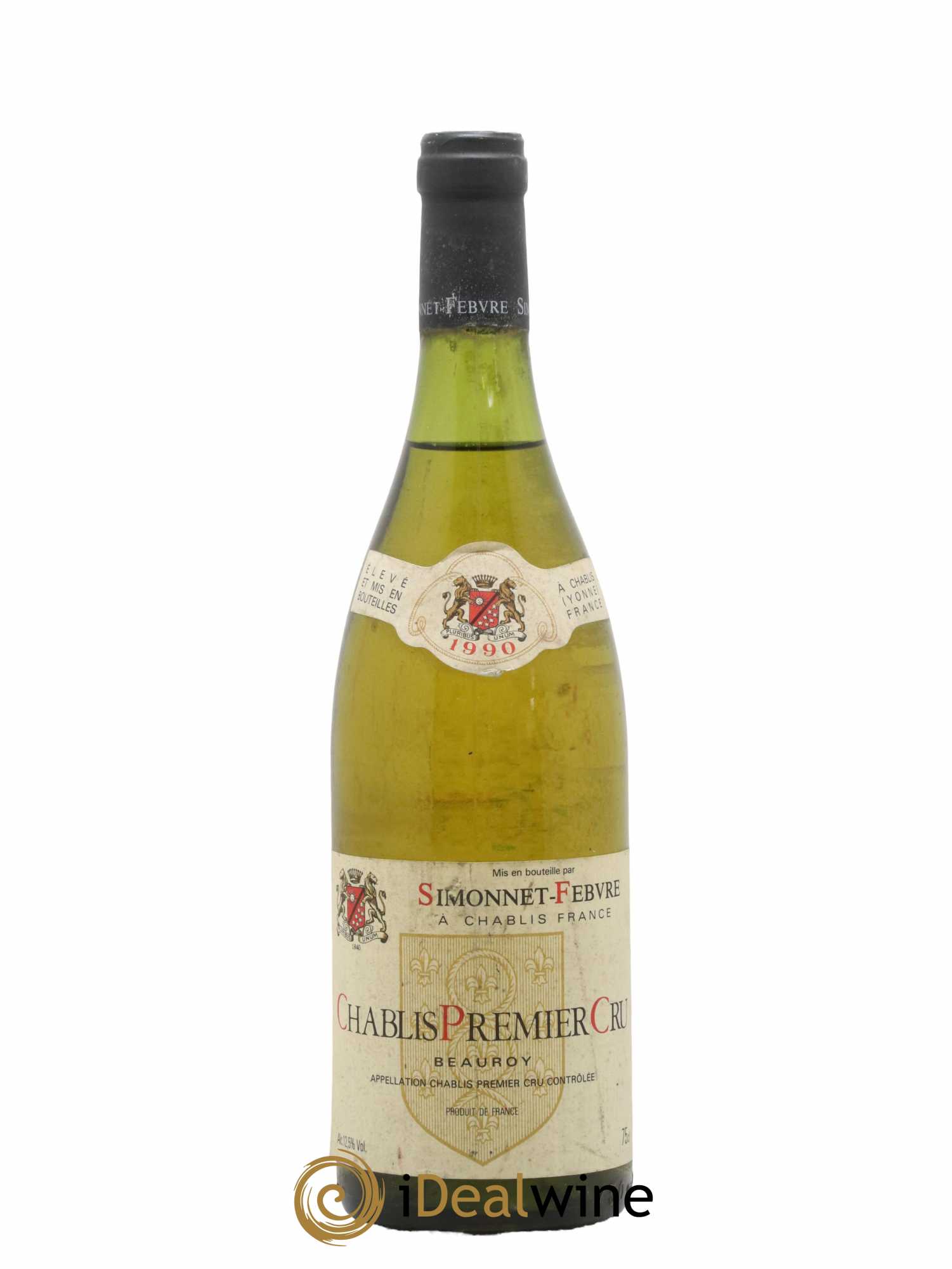 Chablis 1er Cru Beauroy Simonnet Febvre 1990 - Lot de 1 bouteille - 0