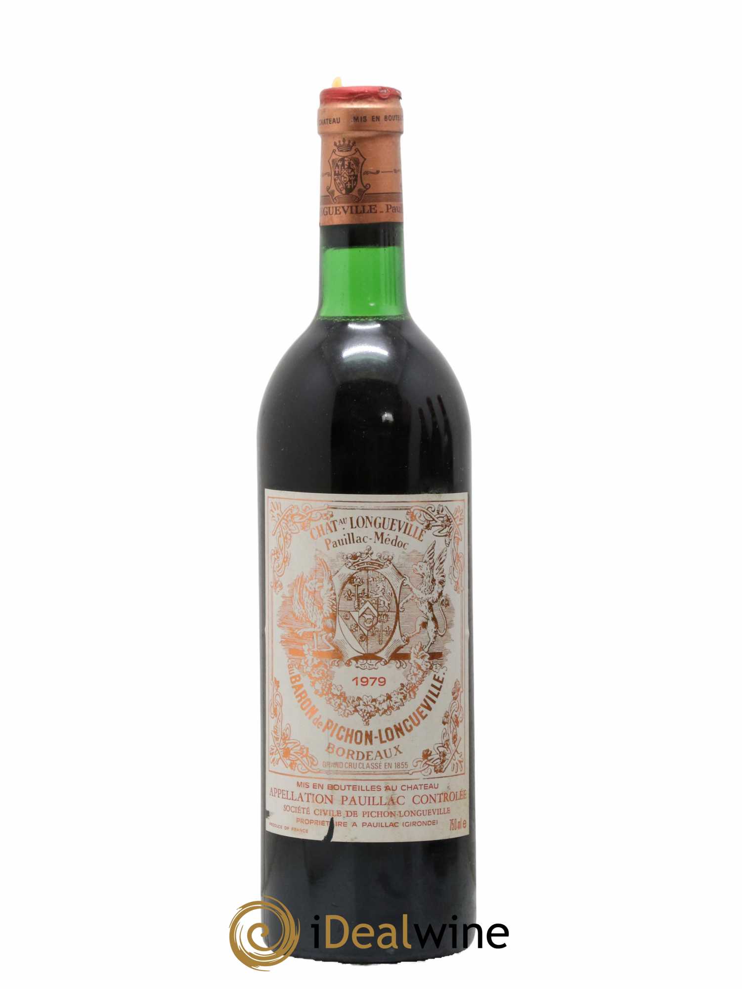 Pichon Longueville Baron 2ème Grand Cru Classé 1979 - Lot de 1 bouteille - 0