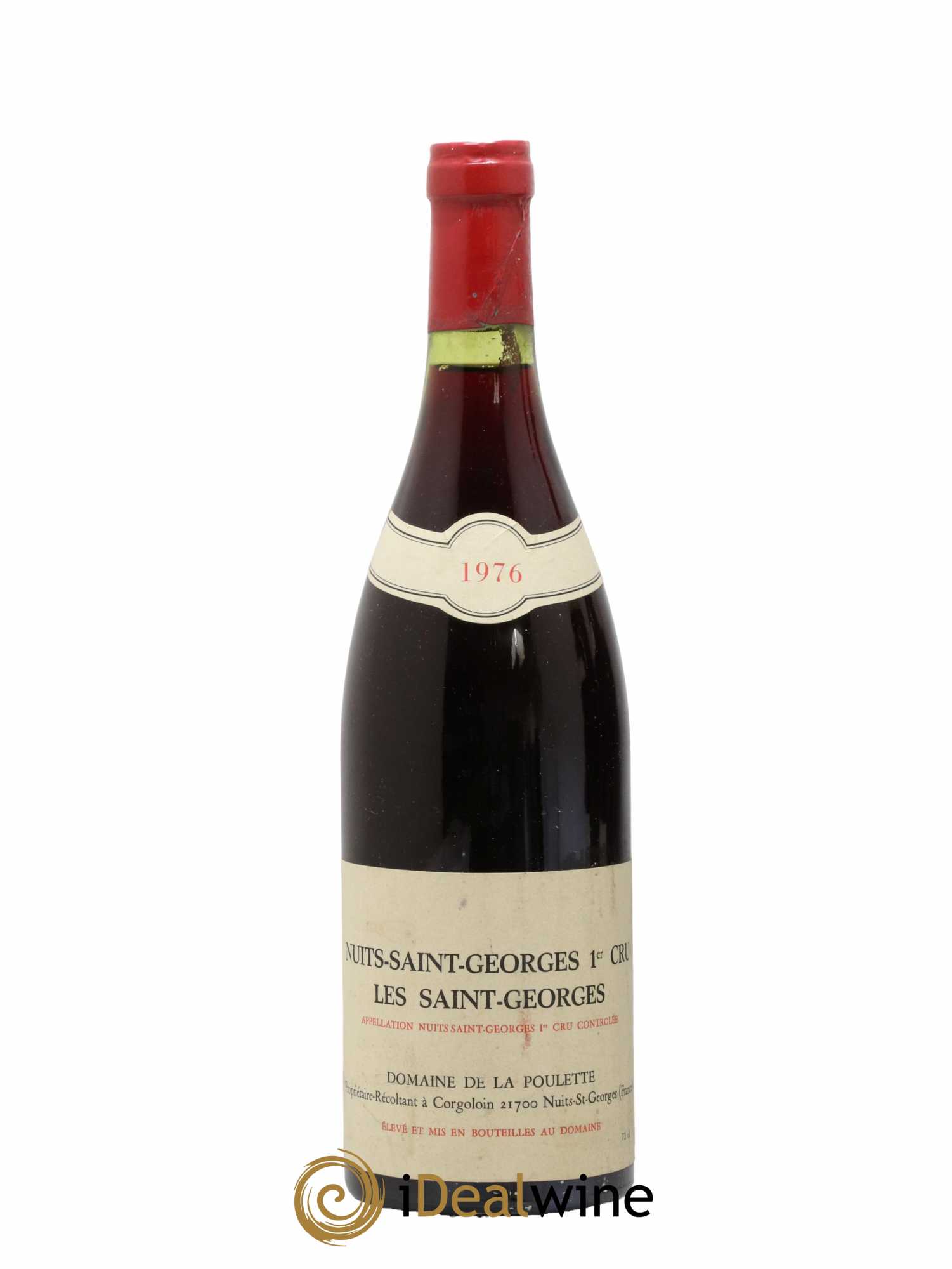 Nuits-Saint-Georges 1er Cru Domaine De La Poulette 1976 - Lot de 1 bouteille - 0