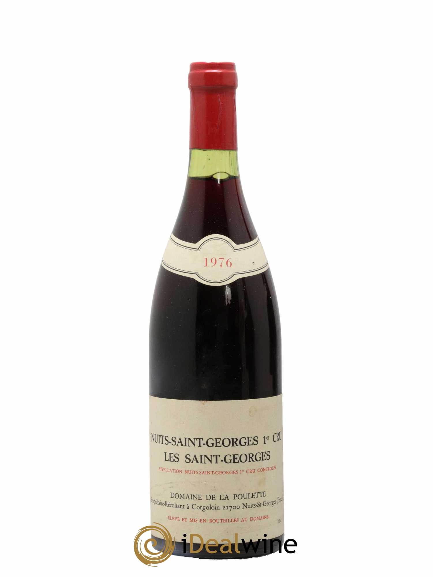 Nuits-Saint-Georges 1er Cru Domaine De La Poulette 1976 - Lot de 1 bouteille - 0