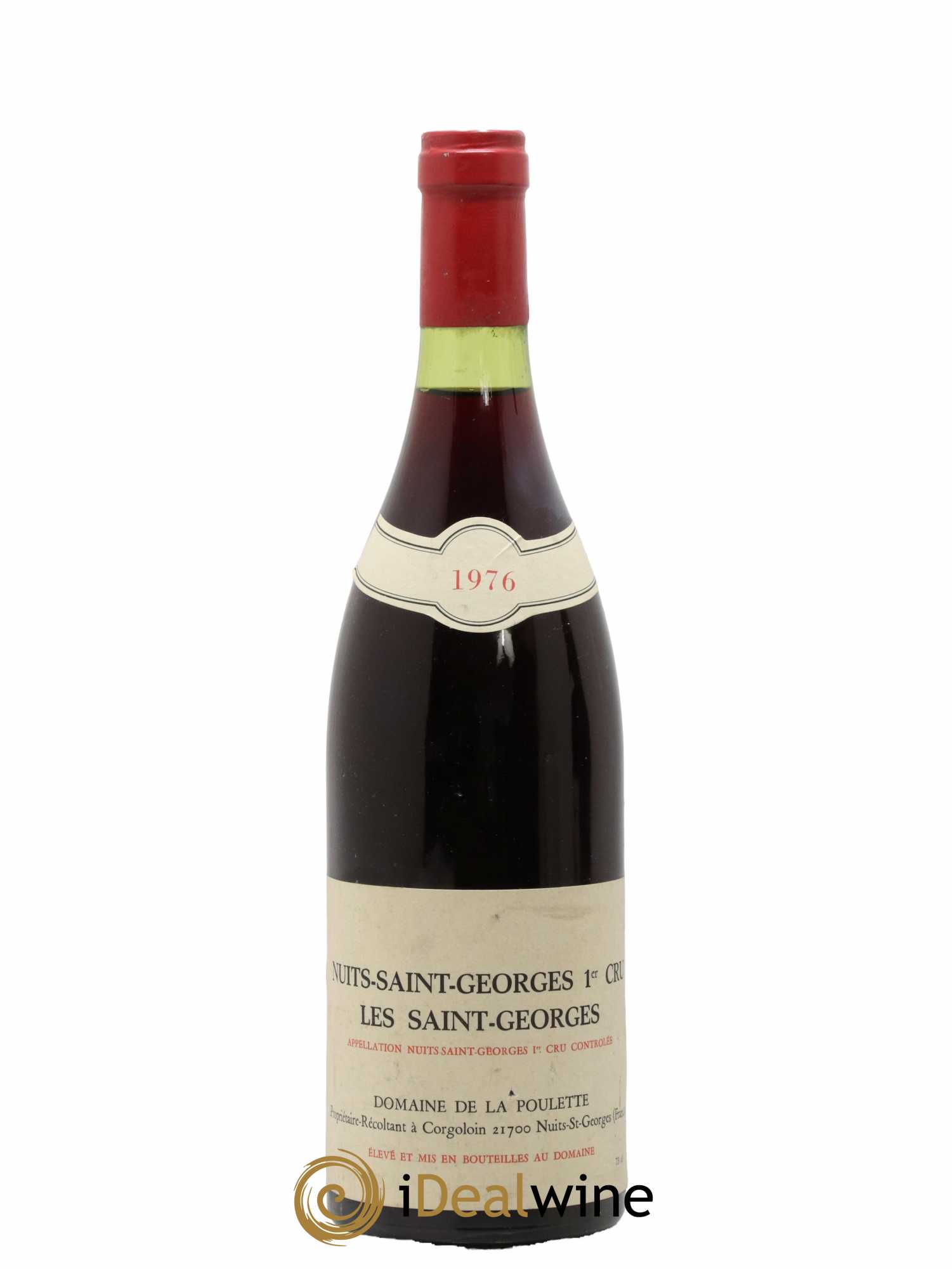 Nuits-Saint-Georges 1er Cru Domaine De La Poulette 1976 - Lot de 1 bouteille - 0