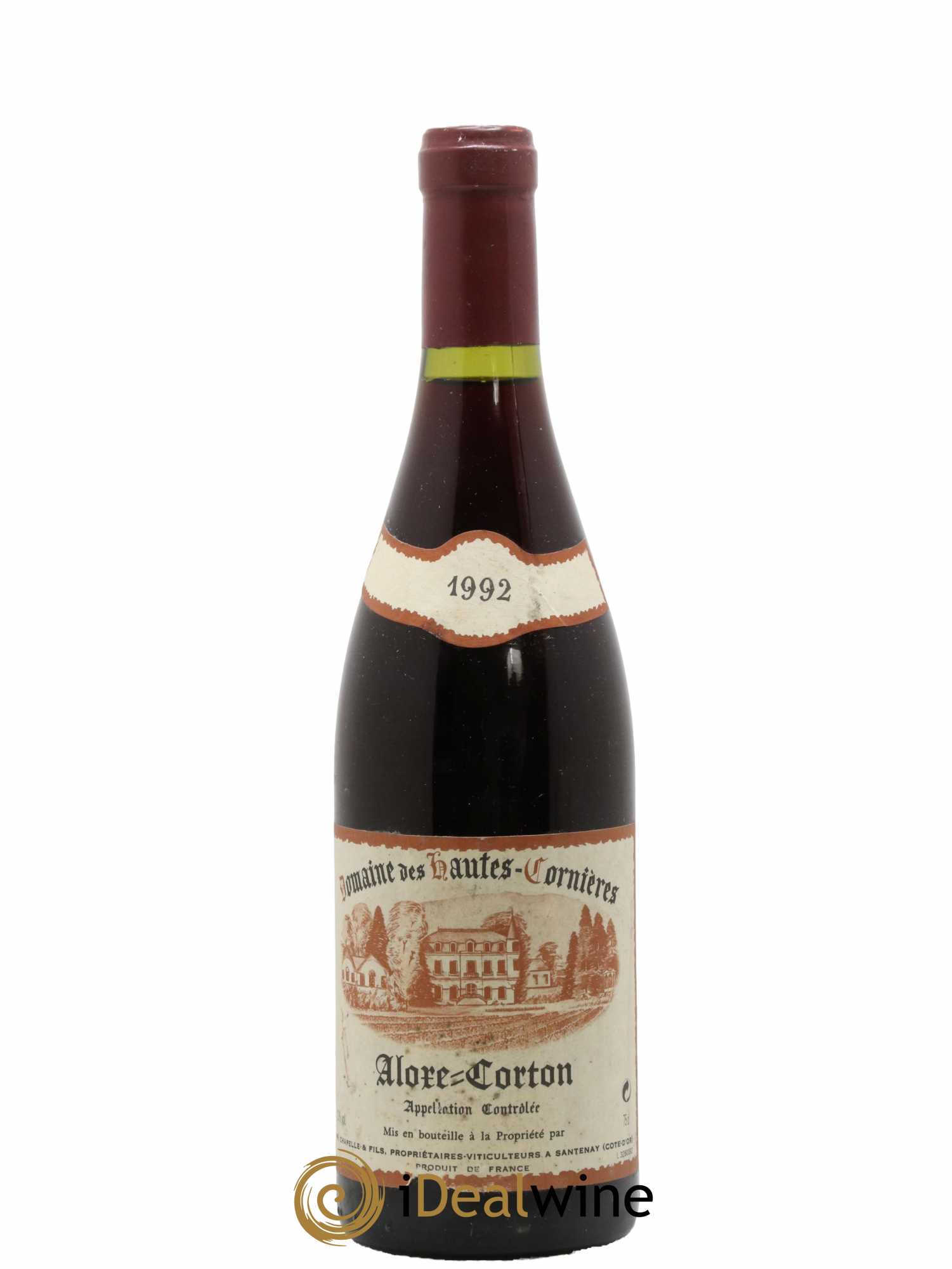 Aloxe-Corton Domaine Des Hautes Cornieres Ph Chapelle & Fils 1992 - Lot de 1 bouteille - 0